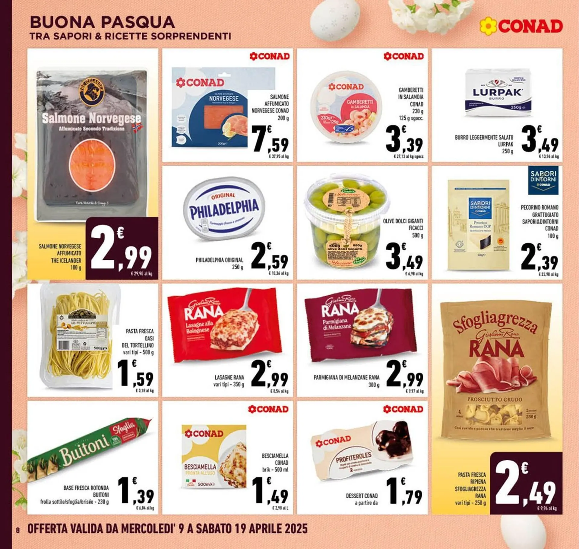 Volantino Conad da 9 aprile a 19 aprile di 2025 - Pagina del volantino 8