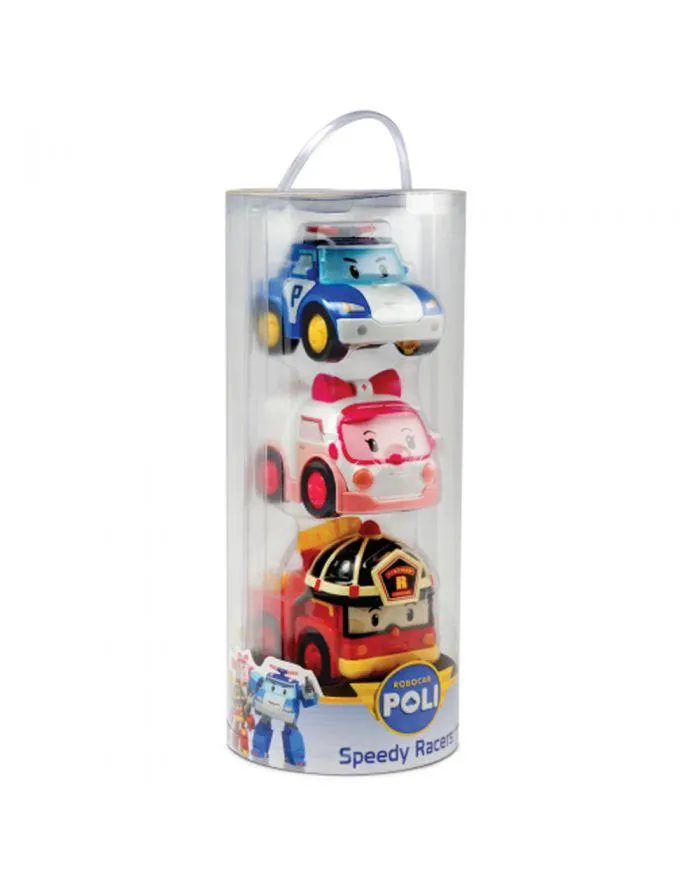 Robocar Poli – Pack 3 personaggi a frizione