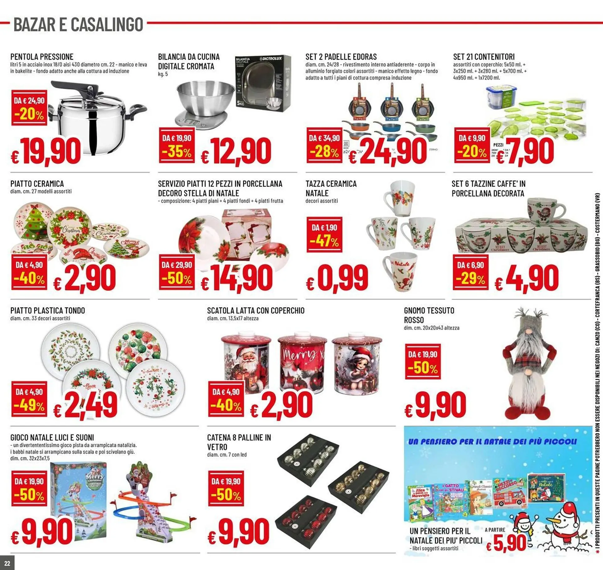 Volantino A&O da 13 novembre a 26 novembre di 2025 - Pagina del volantino 22