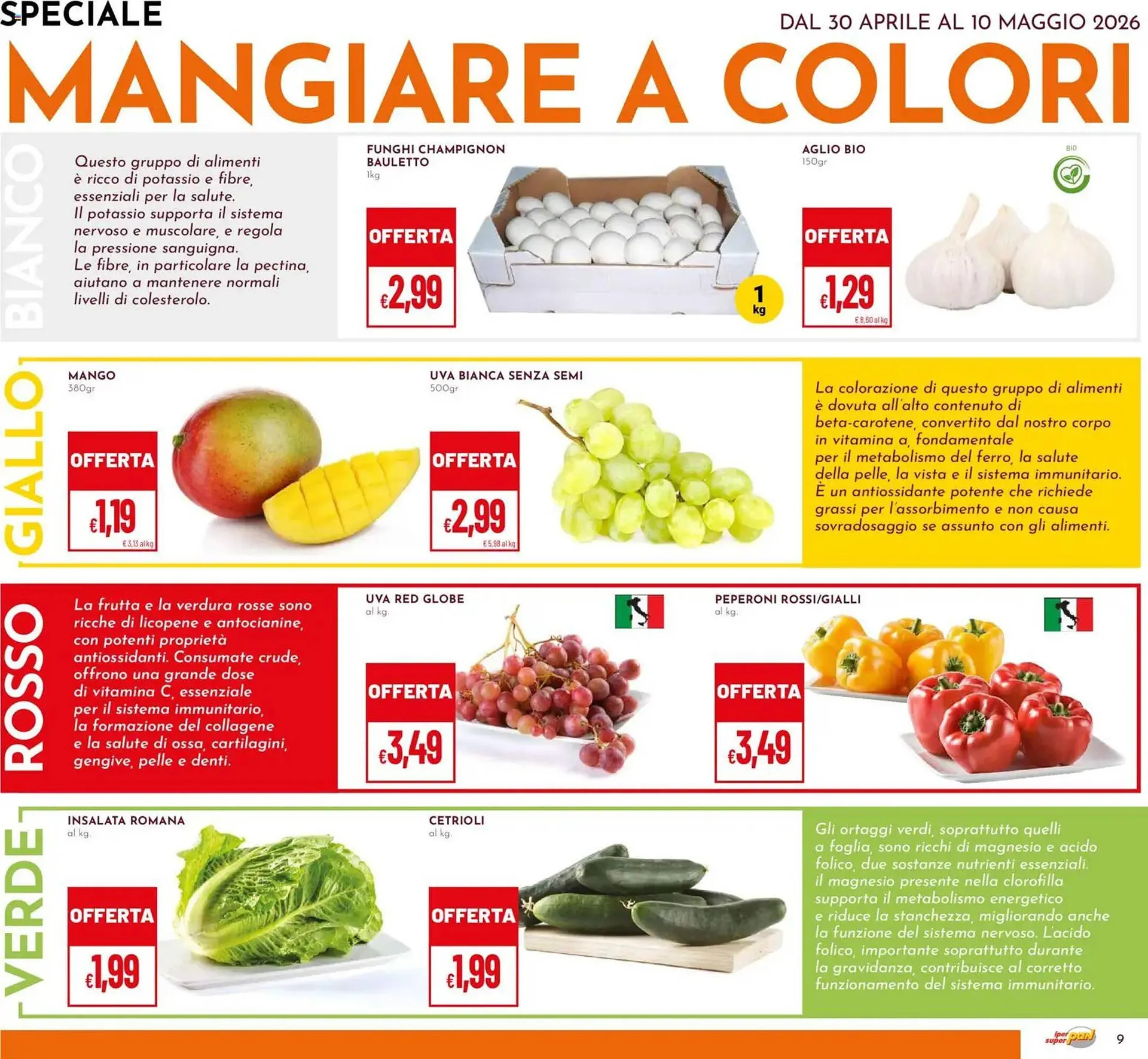 Volantino Pan da 30 aprile a 9 maggio di 2026 - Pagina del volantino 9