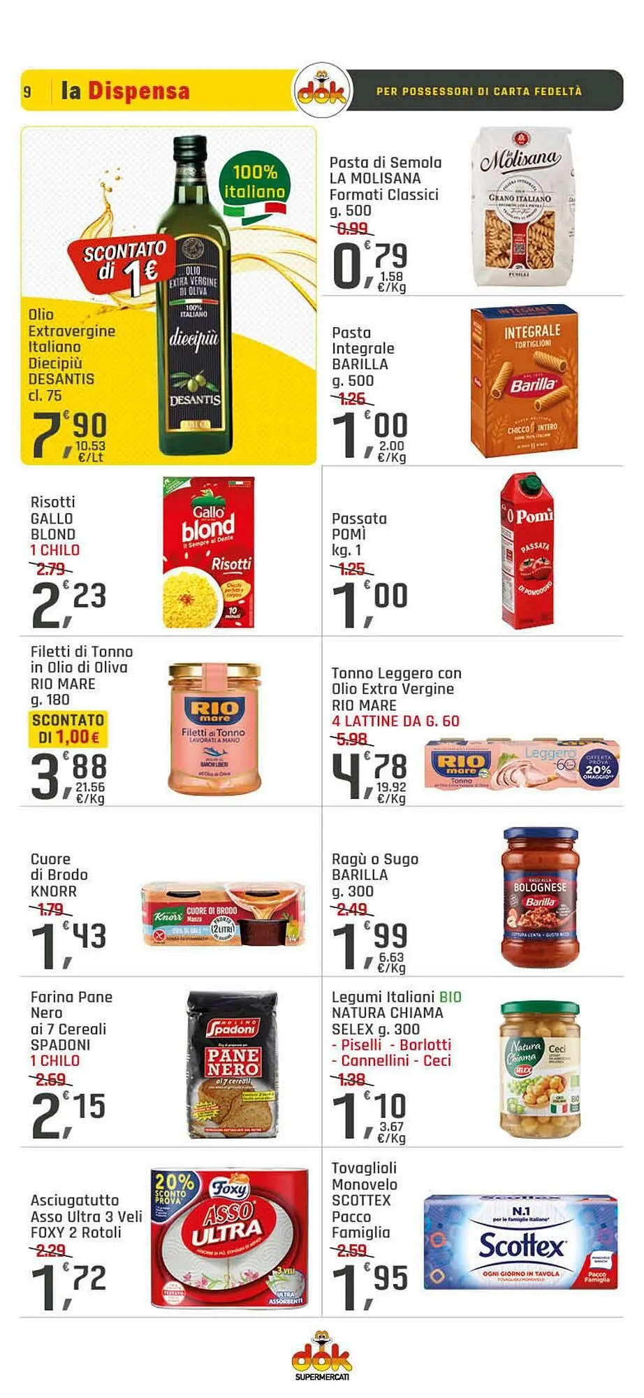 Volantino Supermercati Dok da 24 gennaio a 8 febbraio di 2025 - Pagina del volantino 9