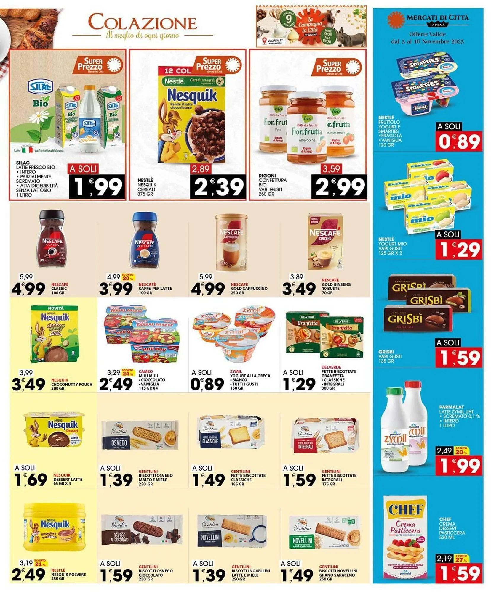 Volantino Mercati di Città La Prima da 5 novembre a 16 novembre di 2025 - Pagina del volantino 19