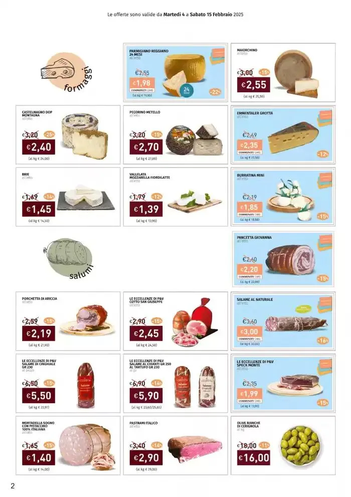 Chi ama condivide da 4 febbraio a 15 febbraio di 2025 - Pagina del volantino 2