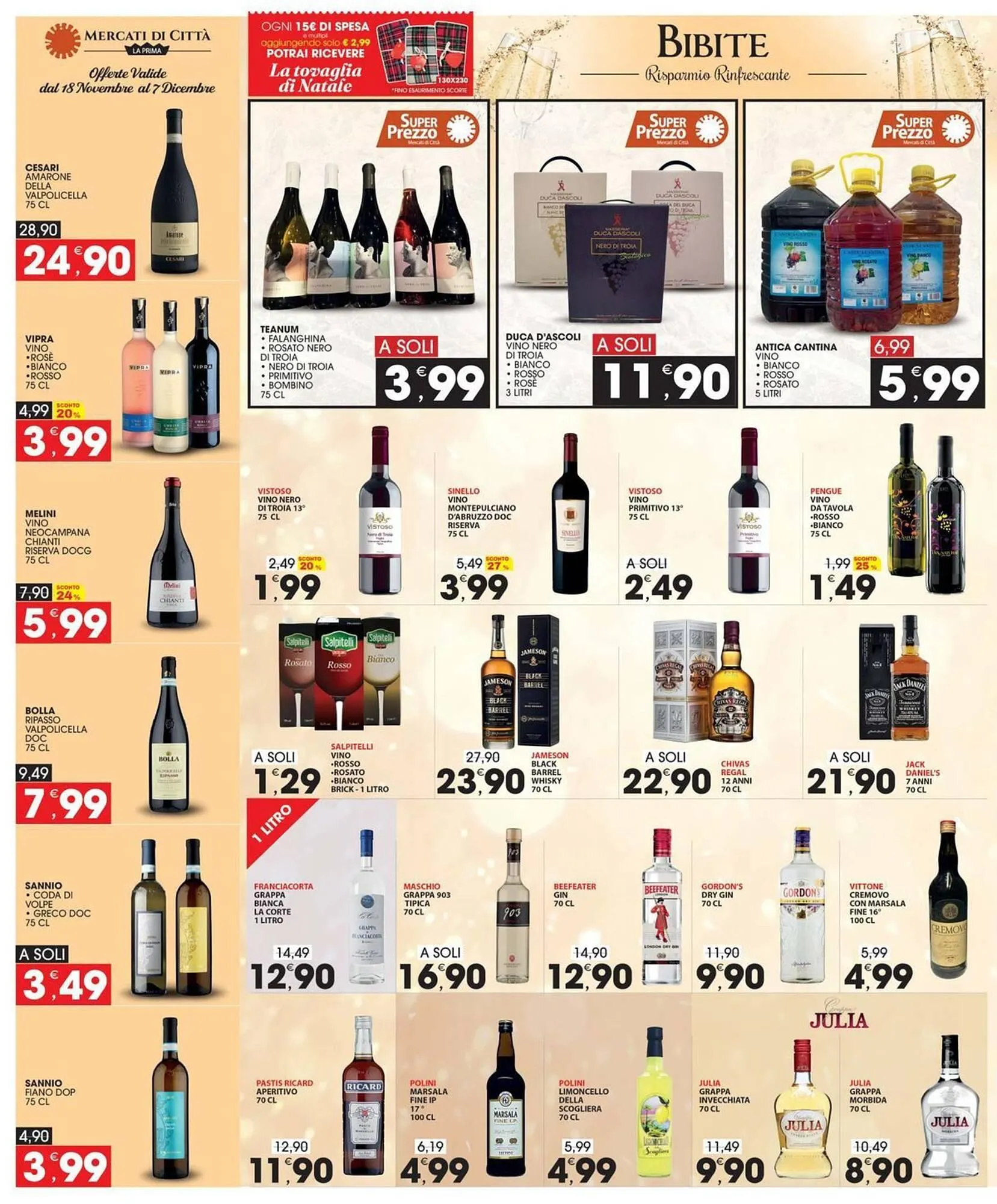 Volantino Mercati di Città La Prima da 17 novembre a 7 dicembre di 2025 - Pagina del volantino 28