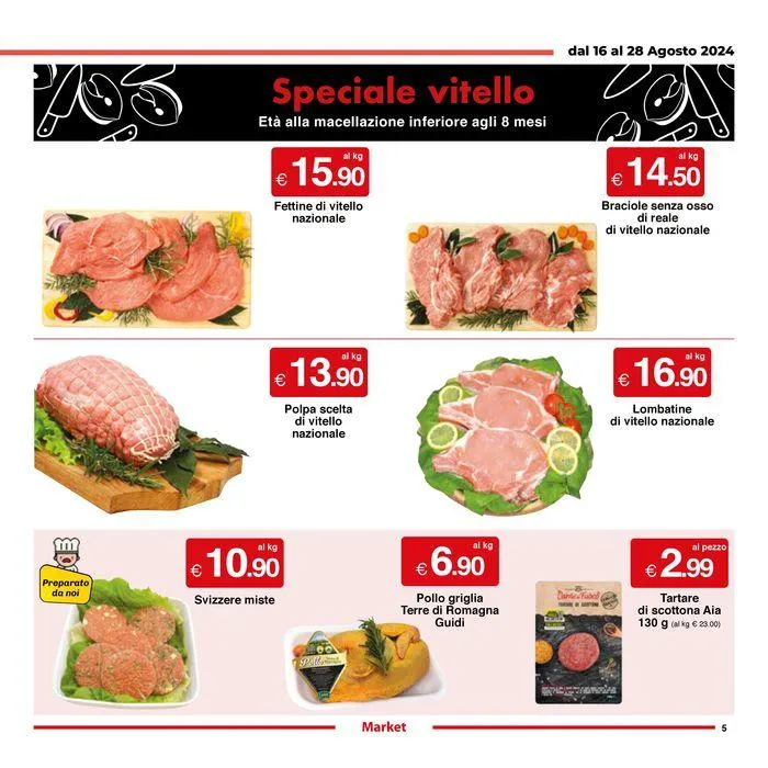 Fresca convenienza da 16 agosto a 28 agosto di 2024 - Pagina del volantino 5