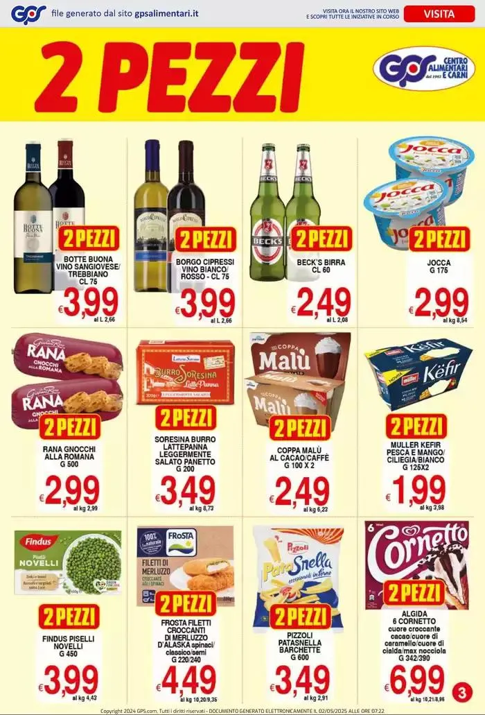 1+1 gratis da 2 maggio a 13 maggio di 2025 - Pagina del volantino 3