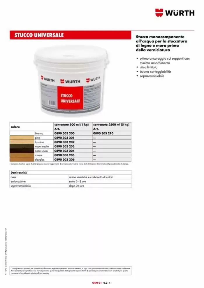 Catalogo generale da 29 aprile a 31 dicembre di 2025 - Pagina del volantino 290