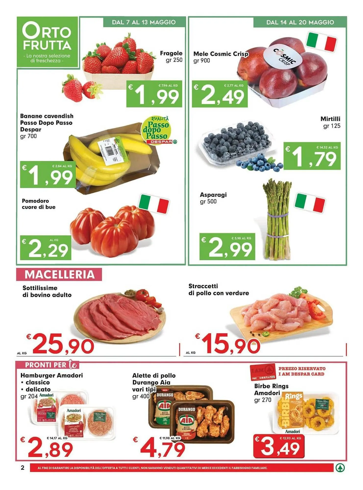 Volantino DeSpar Express da 7 maggio a 20 maggio di 2026 - Pagina del volantino 2