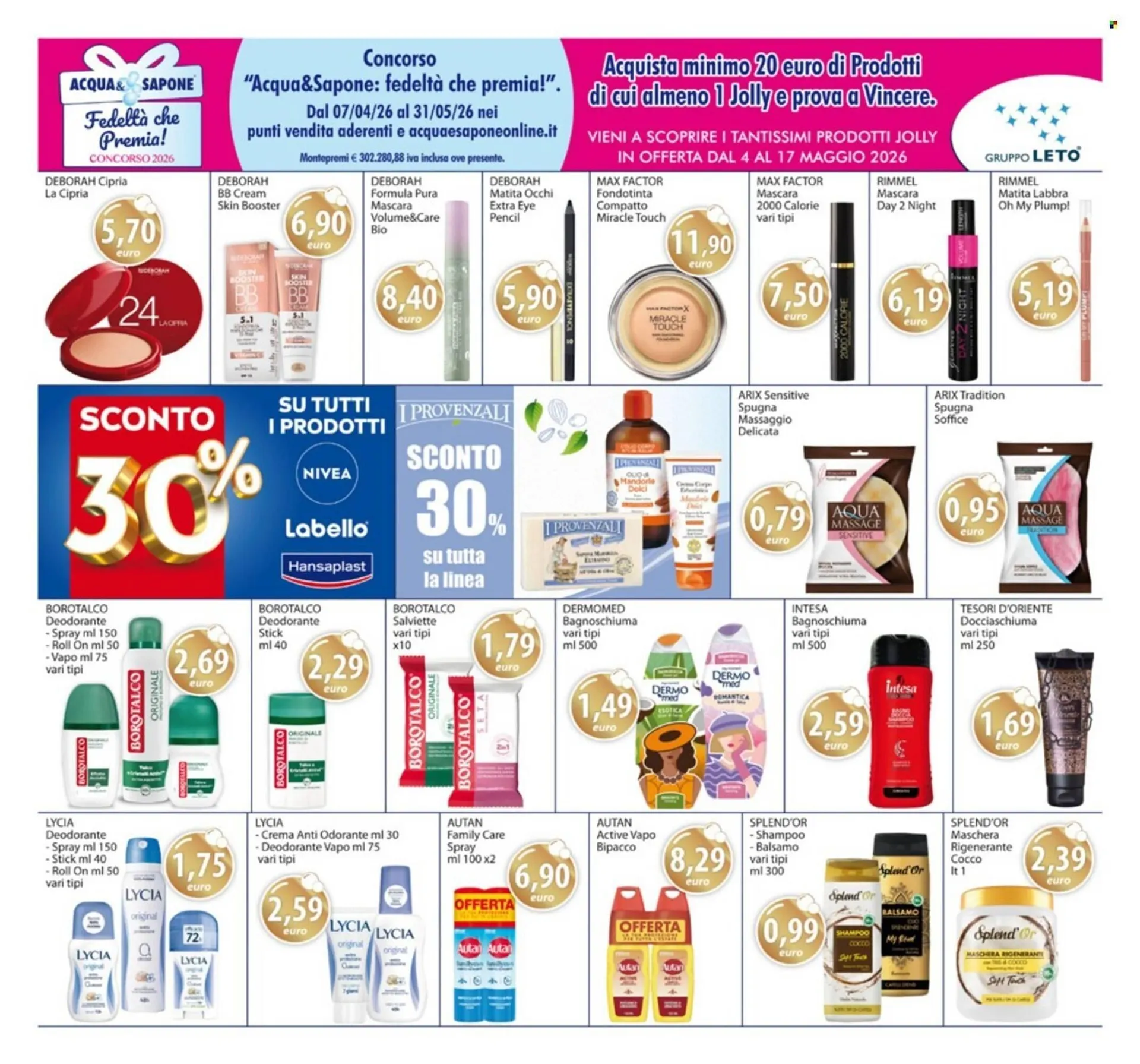 Volantino Acqua & Sapone da 4 maggio a 17 maggio di 2026 - Pagina del volantino 14