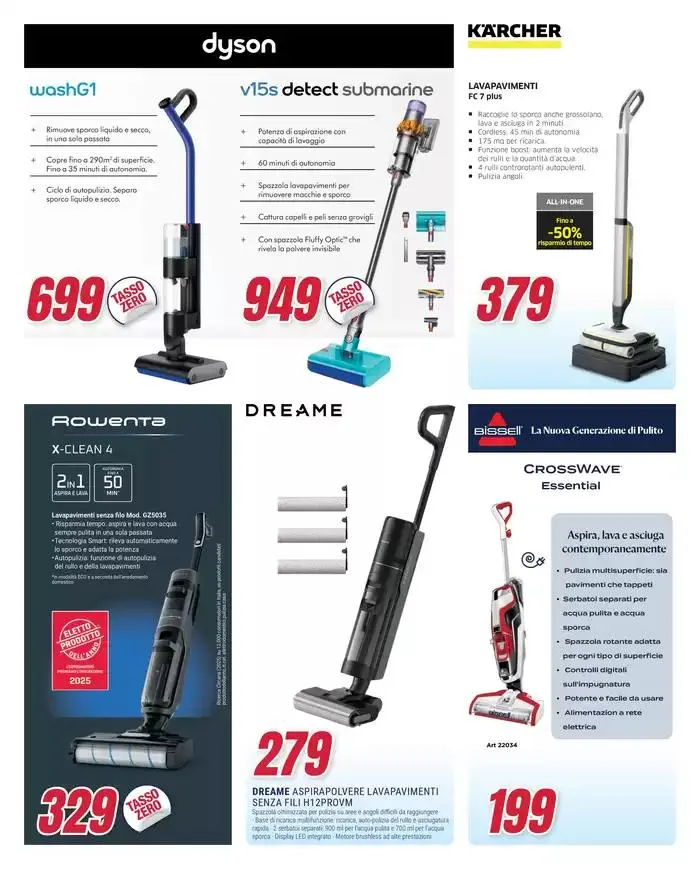 SUBITO PER TE L’ASPIRAPOLVERE da 17 aprile a 7 maggio di 2025 - Pagina del volantino 20