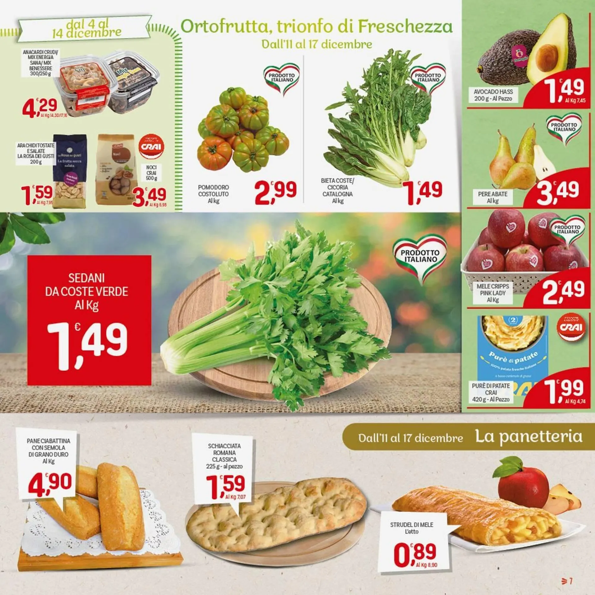 Volantino Crai da 4 dicembre a 14 dicembre di 2025 - Pagina del volantino 7