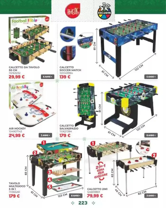 Catalogo di natale 2024! da 19 novembre a 24 dicembre di 2024 - Pagina del volantino 225
