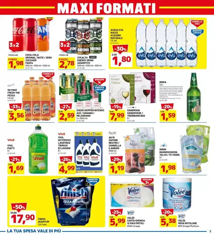Offerte super! Maxi Formati da 24 aprile a 11 maggio di 2025 - Pagina del volantino 5