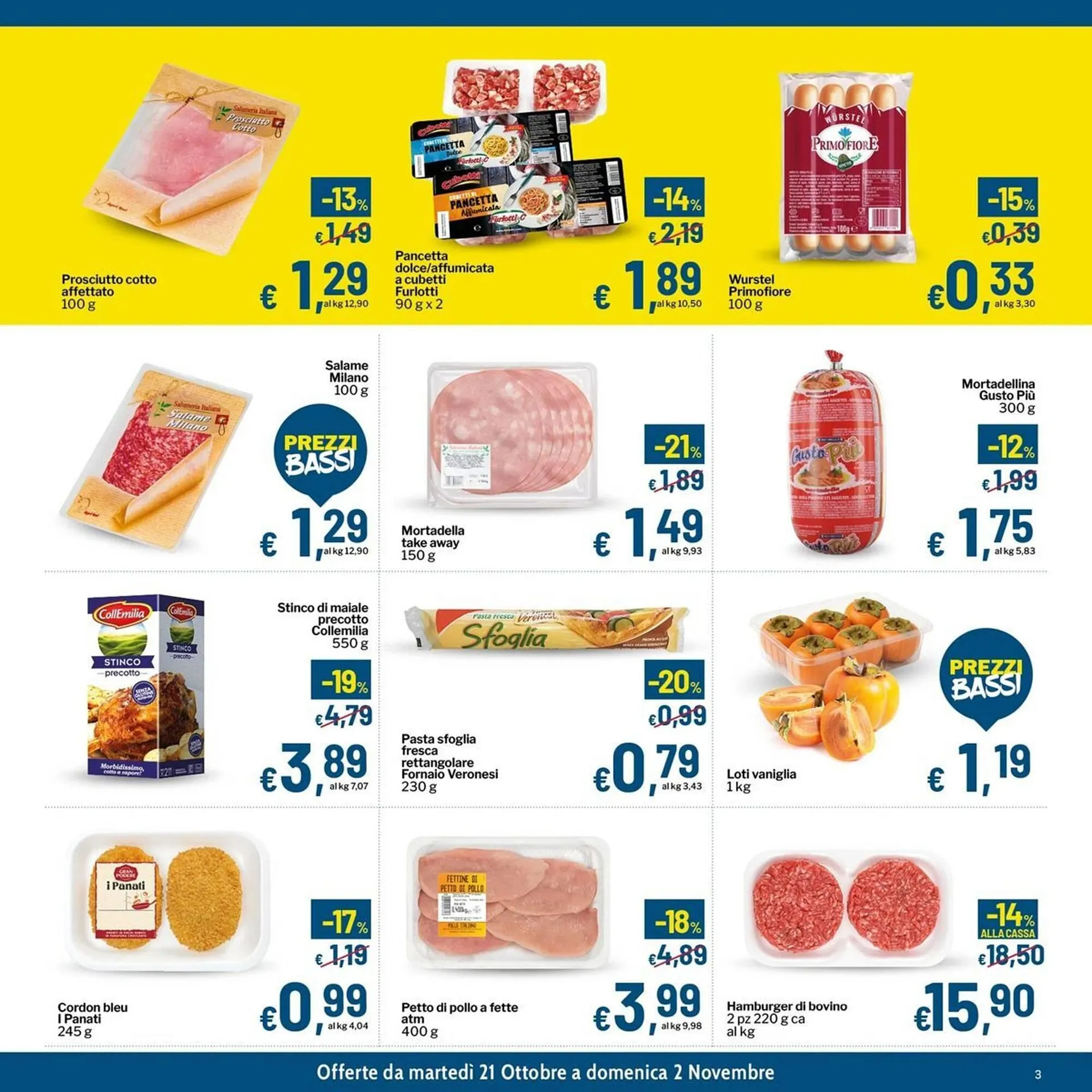 Volantino Qui Discount da 21 ottobre a 2 novembre di 2025 - Pagina del volantino 4