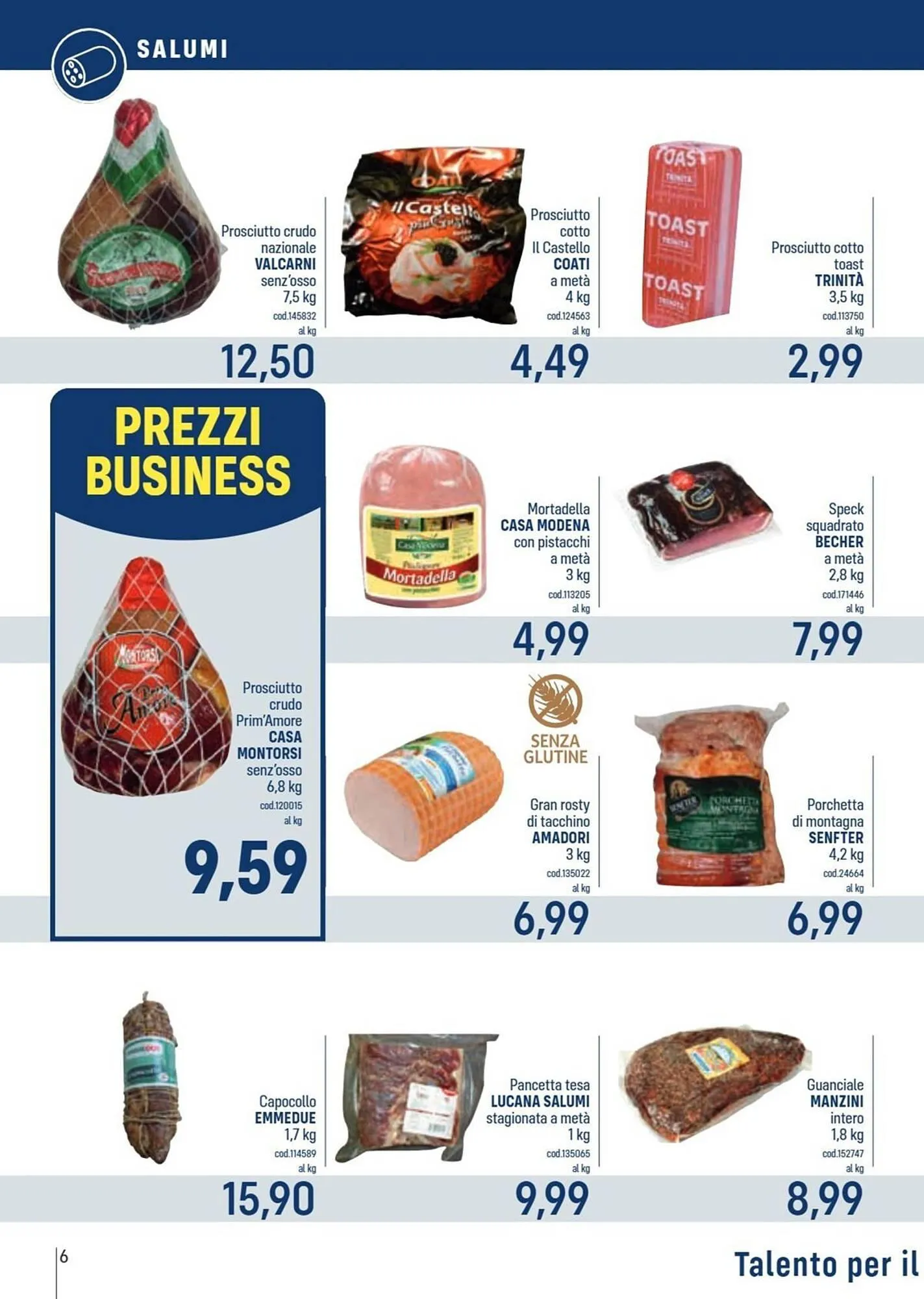 Volantino Talento Professional Store da 30 giugno a 13 luglio di 2025 - Pagina del volantino 6