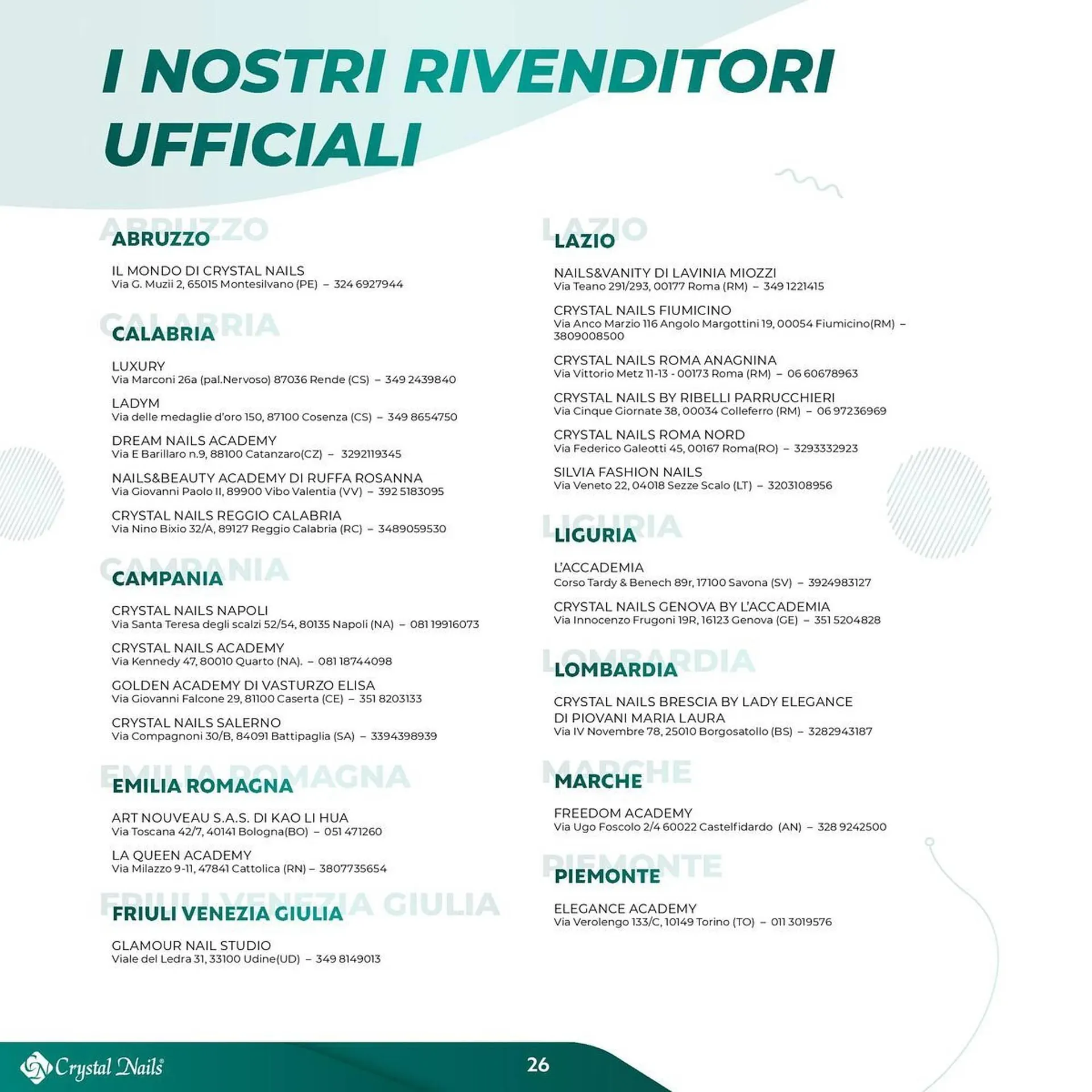 Volantino Crystal Nails da 1 luglio a 22 settembre di 2025 - Pagina del volantino 26