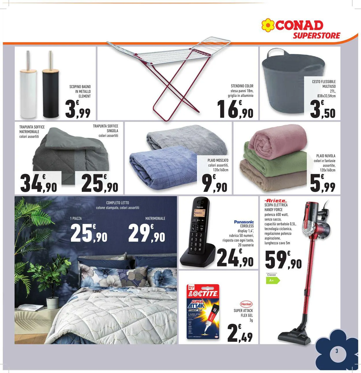 Conad - Superstore - Napoli Volantino attuale da 9 novembre a 18 novembre di 2023 - Pagina del volantino 3