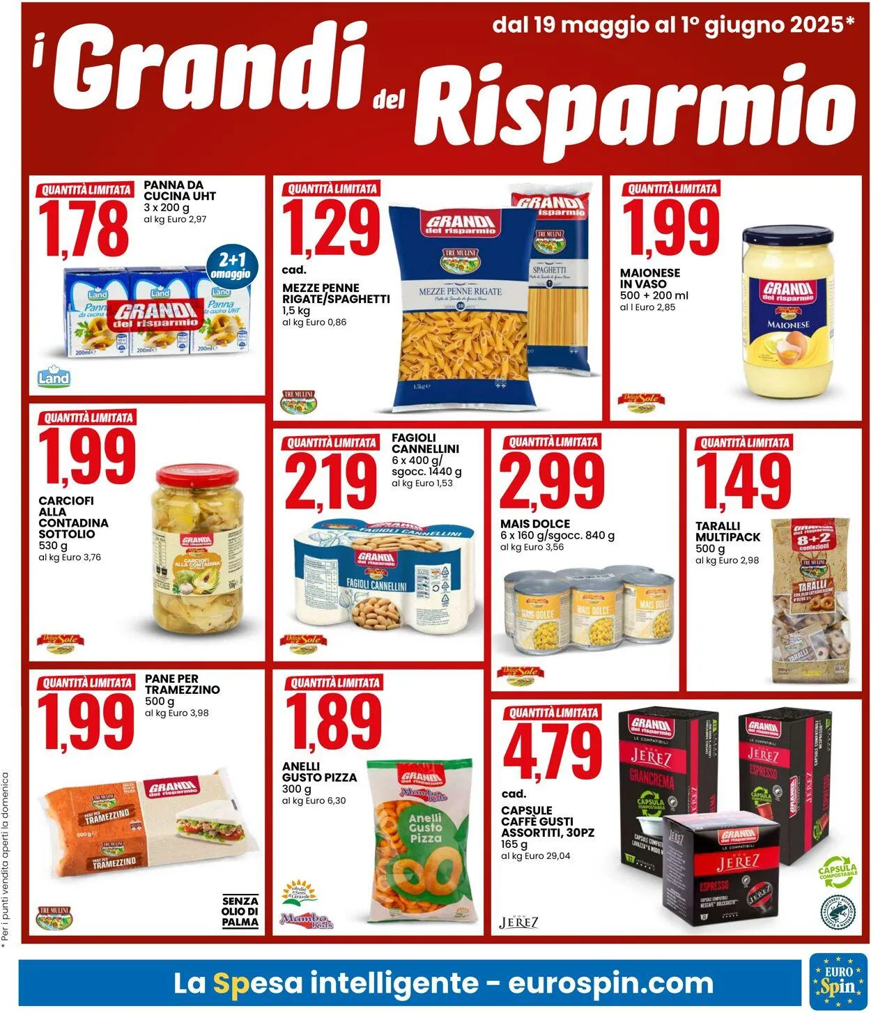 EURO Spin Volantino attuale da 19 maggio a 1 giugno di 2025 - Pagina del volantino 3