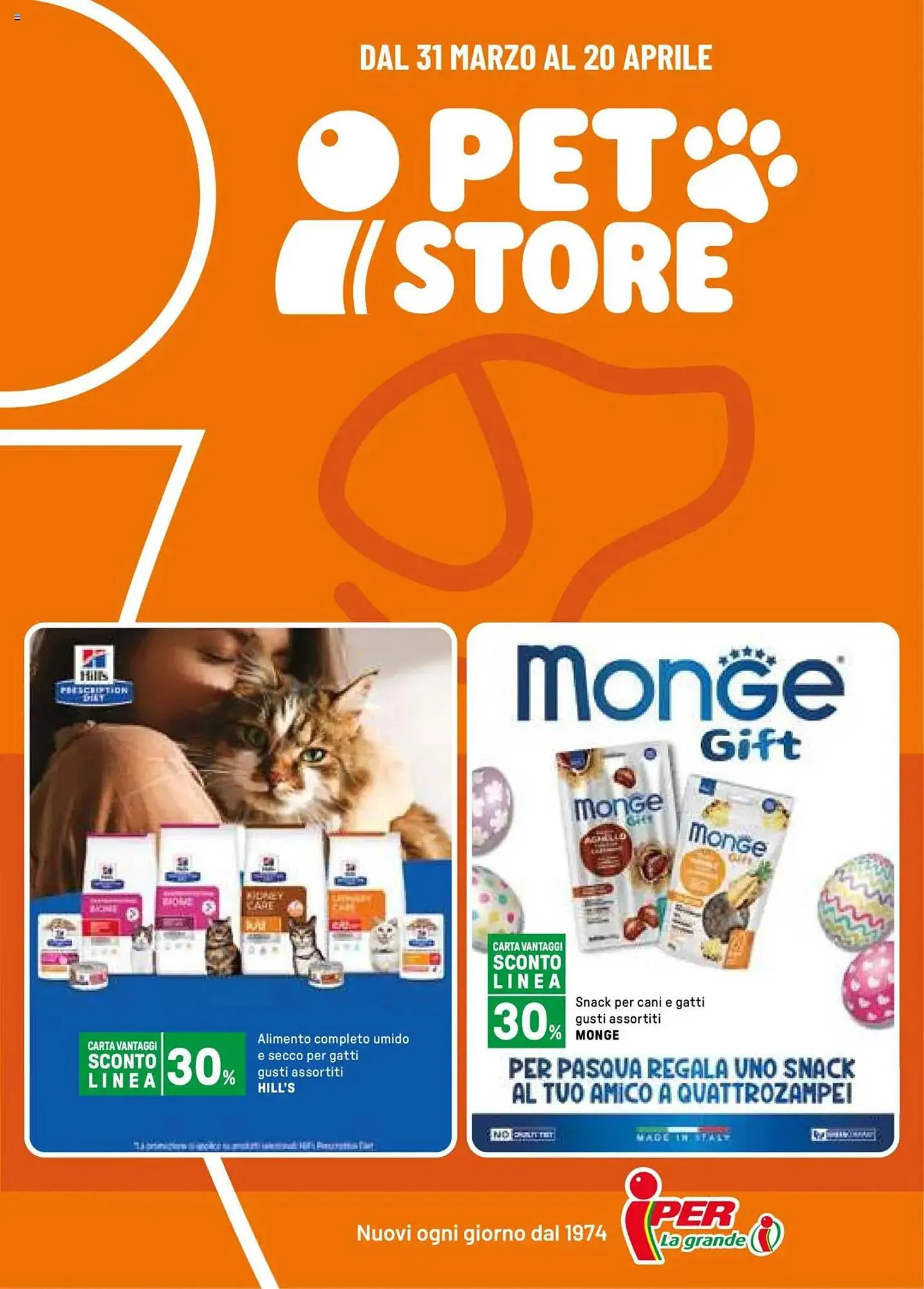 Volantino Iper La Grande da 31 marzo a 20 aprile di 2025 - Pagina del volantino 1