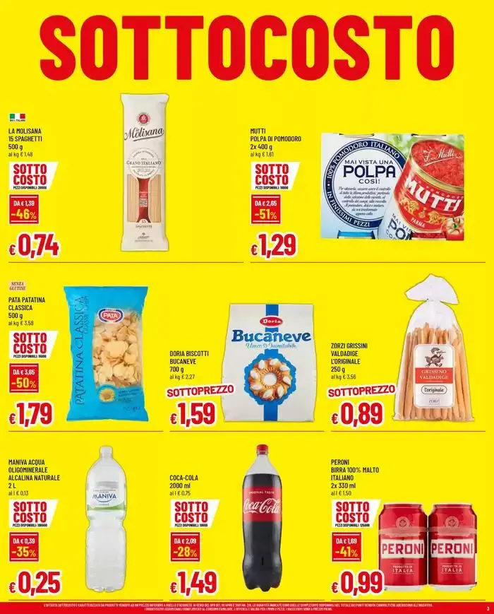 Sottocosto!! da 31 ottobre a 10 novembre di 2024 - Pagina del volantino 3