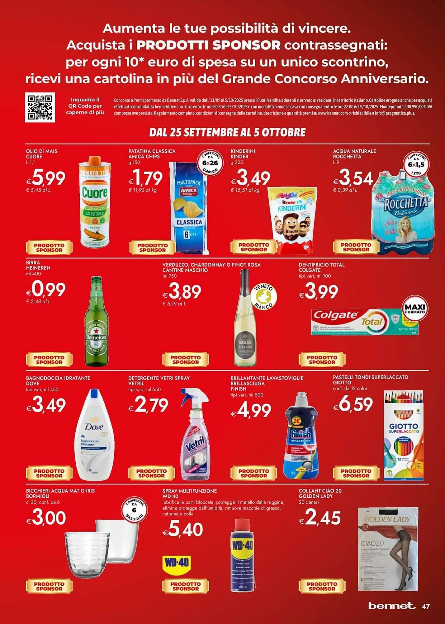 Volantino Bennet da 25 settembre a 7 ottobre di 2025 - Pagina del volantino 47