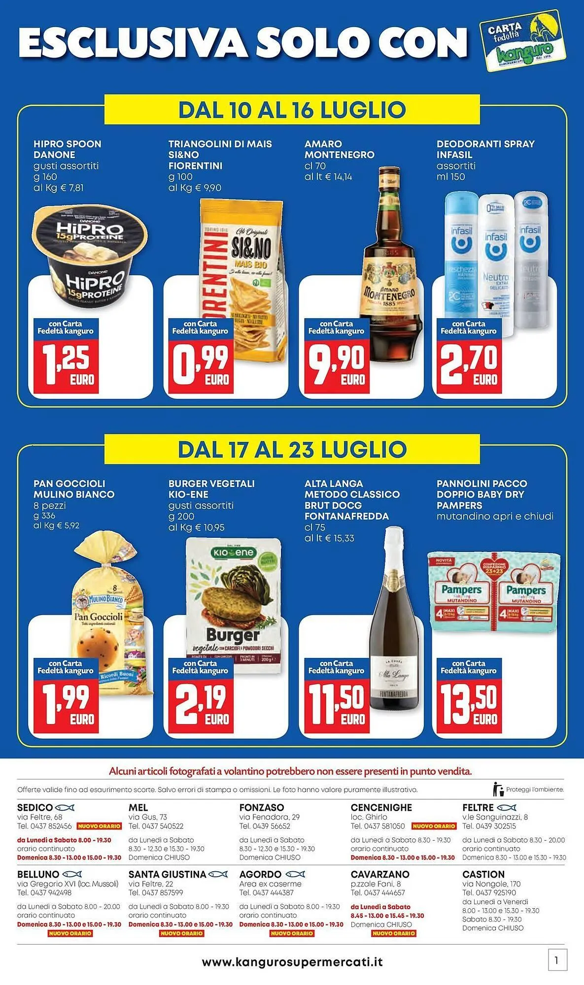 Volantino Kanguro da 10 luglio a 23 luglio di 2025 - Pagina del volantino 16