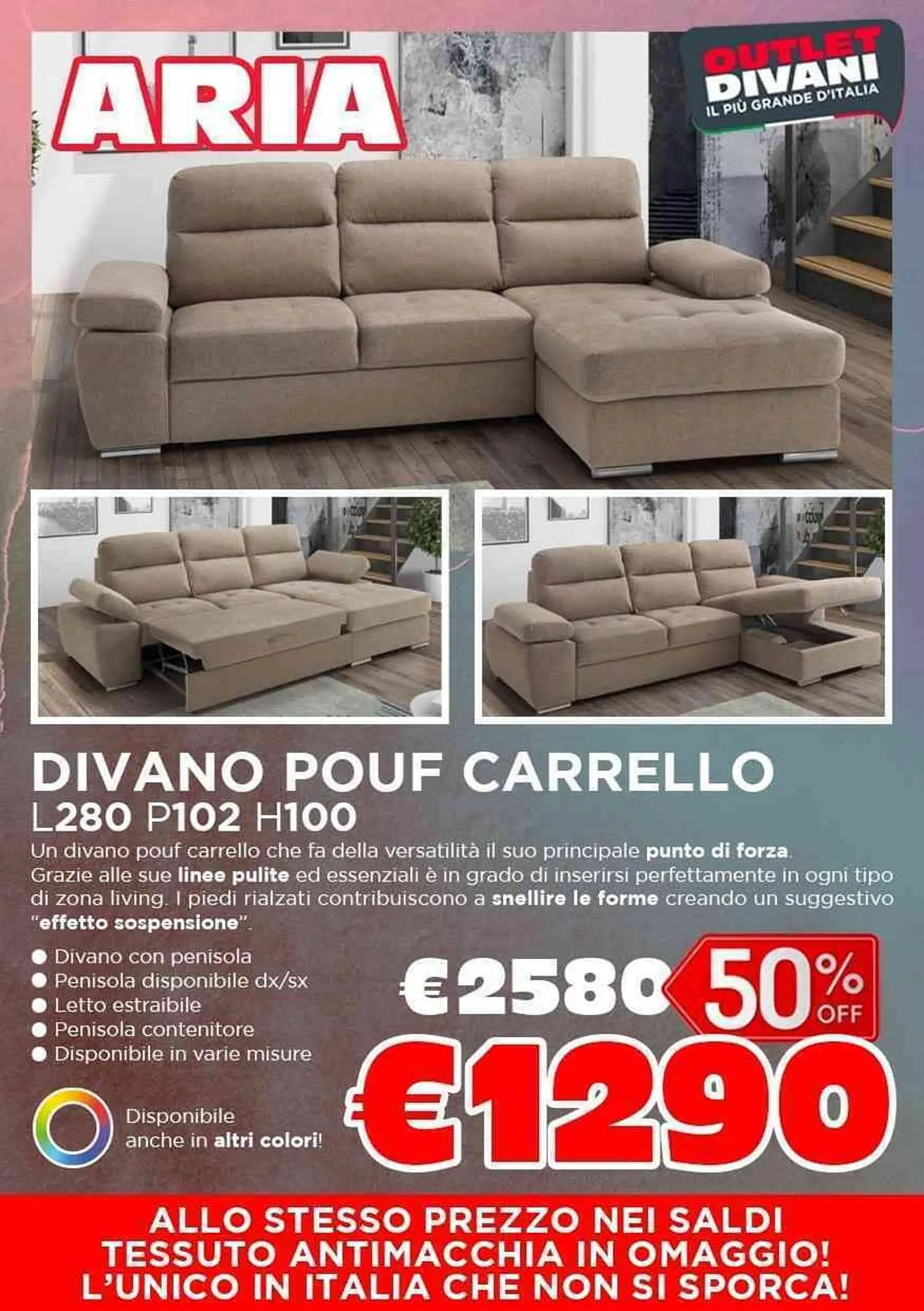 Volantino Outlet Divani da 1 gennaio a 31 gennaio di 2024 - Pagina del volantino 21