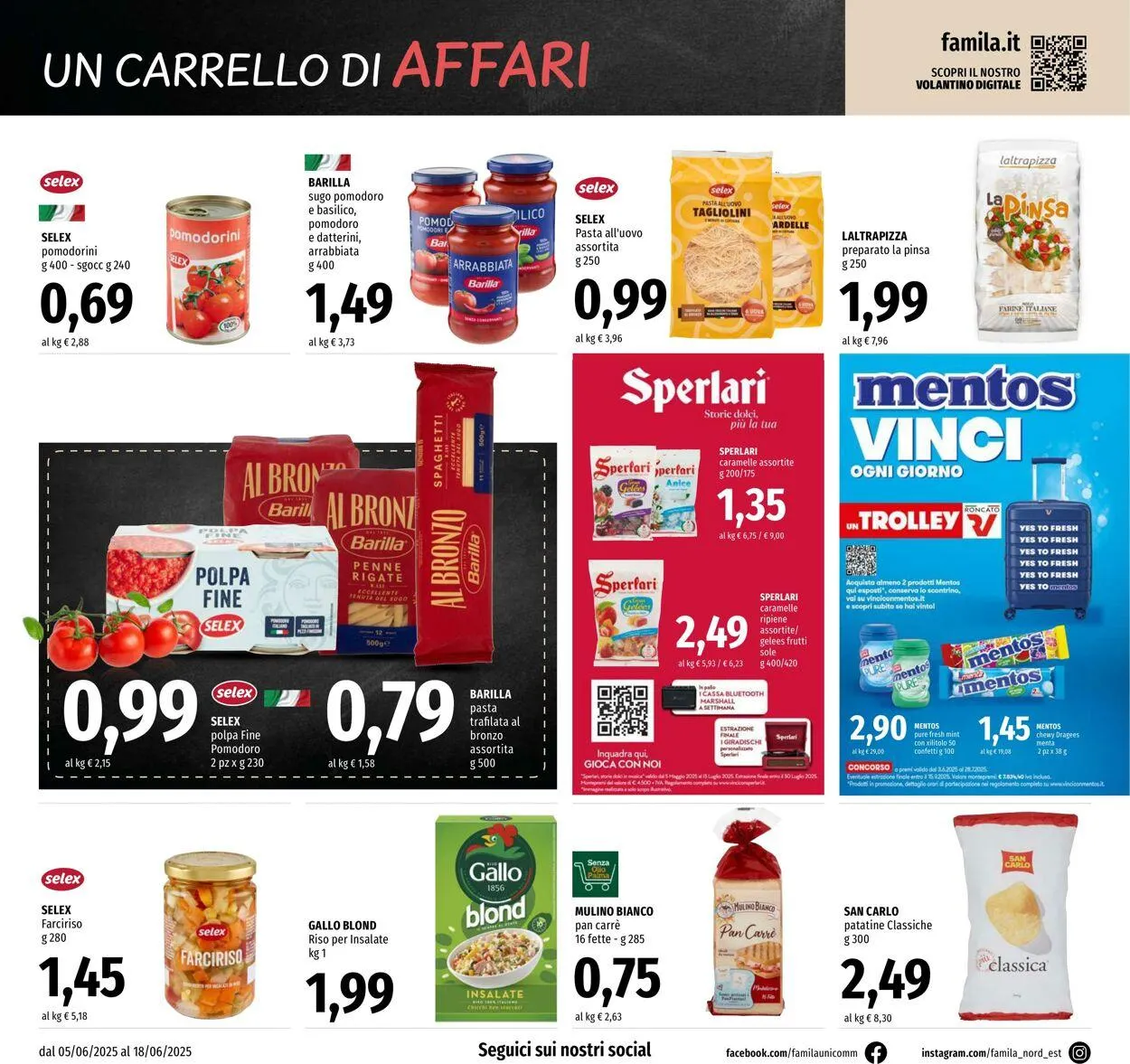Famila Volantino attuale da 5 giugno a 18 giugno di 2025 - Pagina del volantino 14