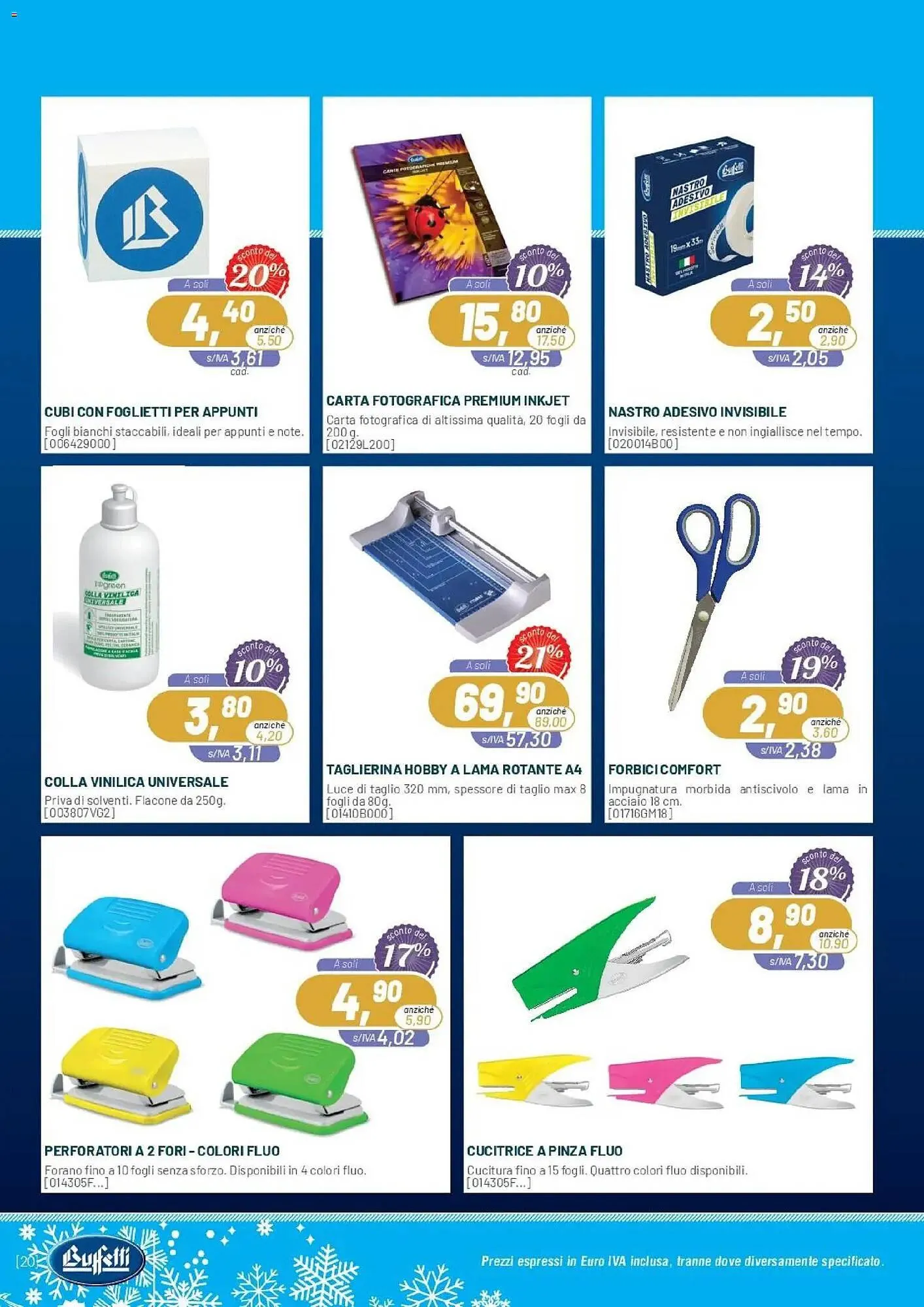 Volantino Buffetti da 1 novembre a 31 dicembre di 2025 - Pagina del volantino 20