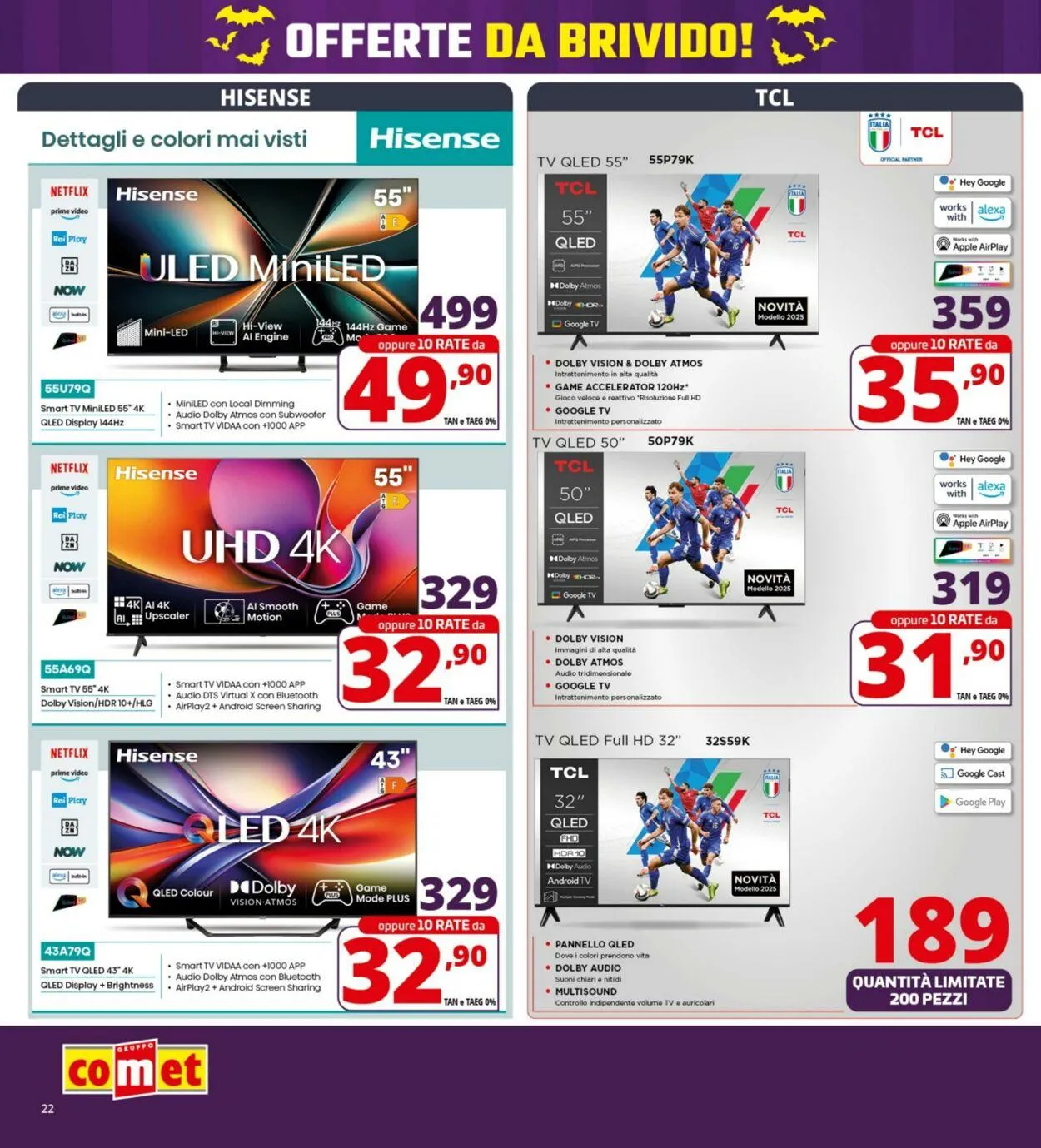 Comet Volantino attuale da 24 ottobre a 30 ottobre di 2025 - Pagina del volantino 22