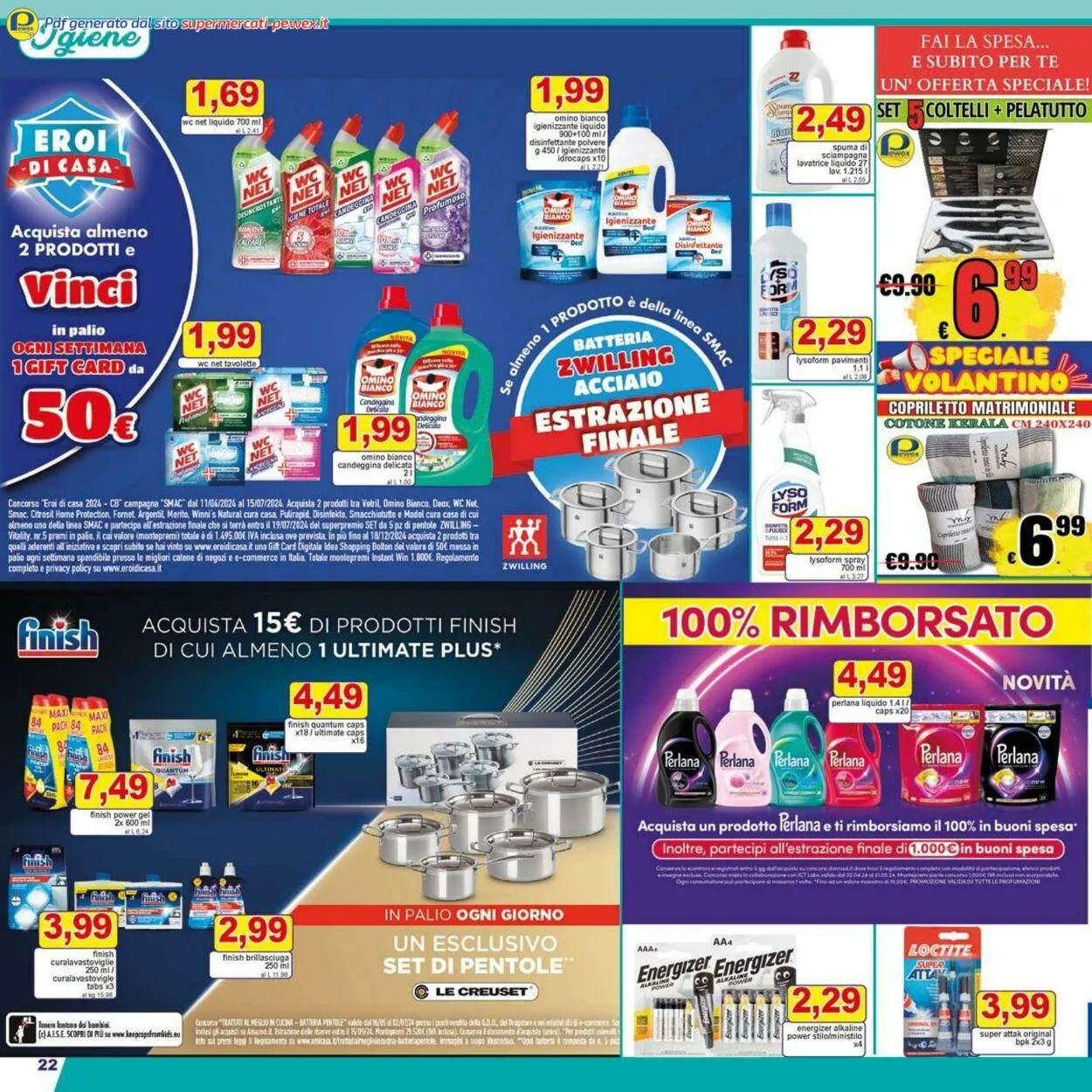 Pewex Volantino attuale da 12 dicembre a 26 dicembre di 2024 - Pagina del volantino 22