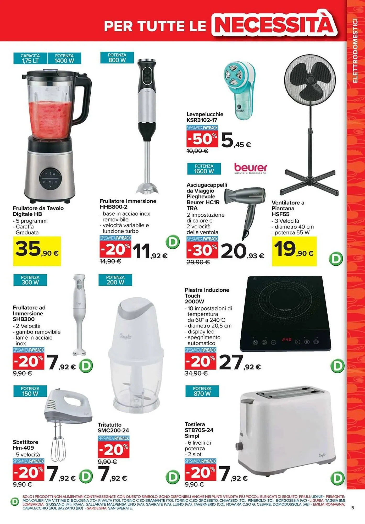 Volantino Carrefour Iper da 30 marzo a 31 luglio di 2026 - Pagina del volantino 5