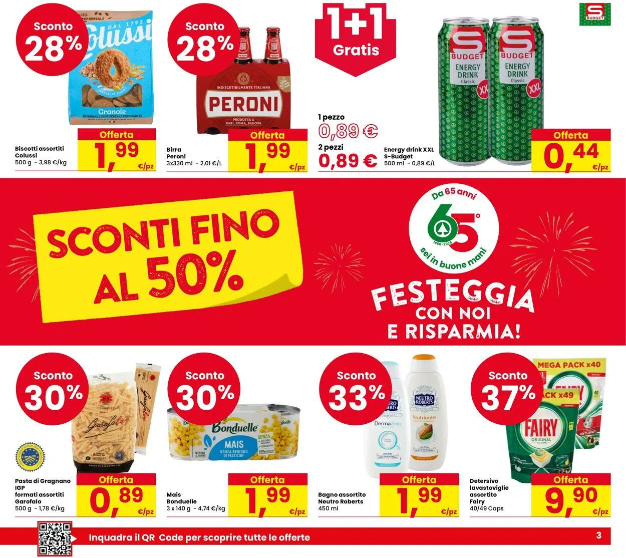 Eurospar Volantino attuale da 7 agosto a 20 agosto di 2025 - Pagina del volantino 3
