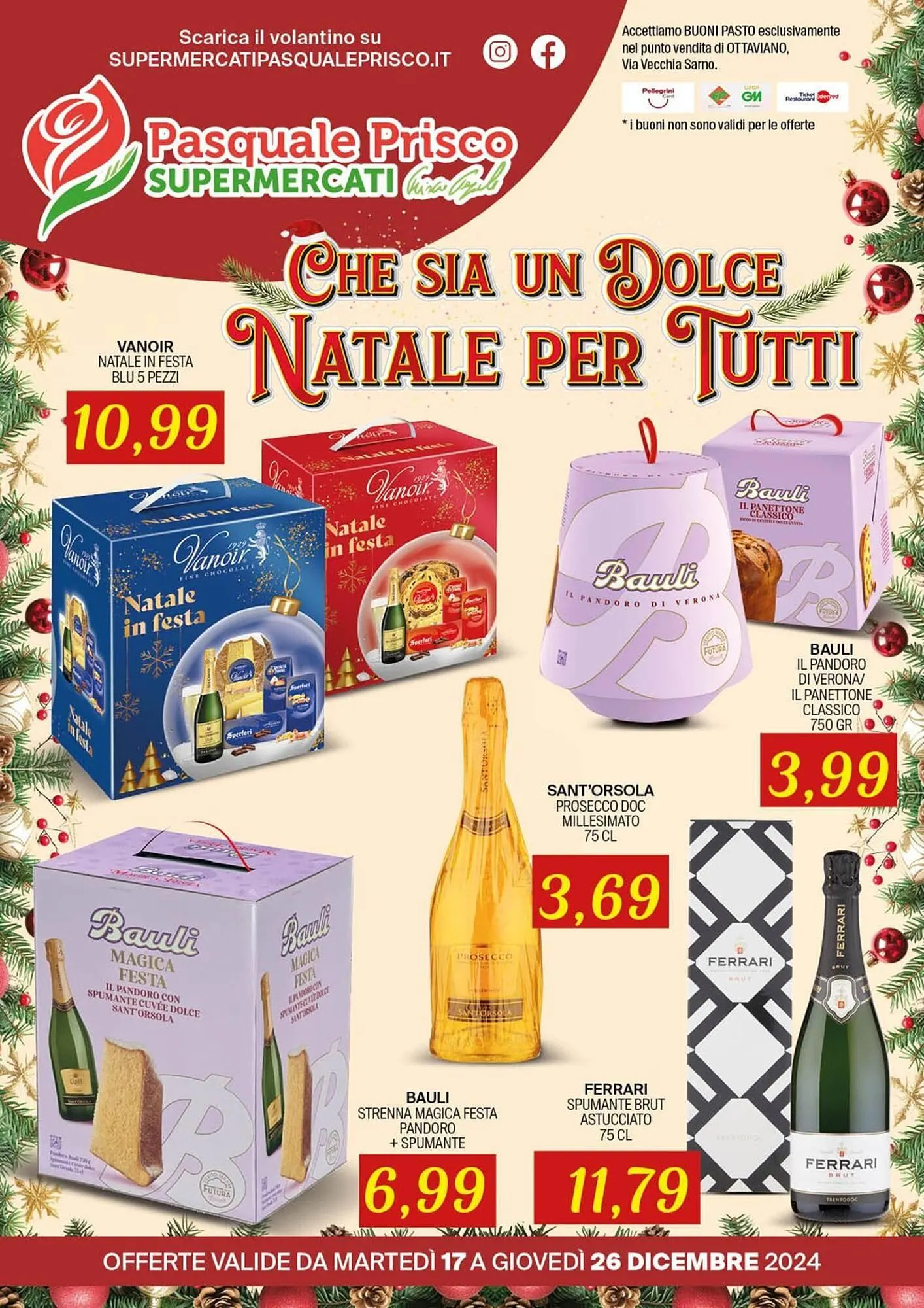 Volantino Supermercati Pasquale Prisco - 1