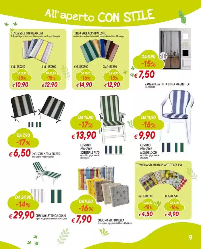 All'aperto con stile da 22 aprile a 18 maggio di 2025 - Pagina del volantino 9