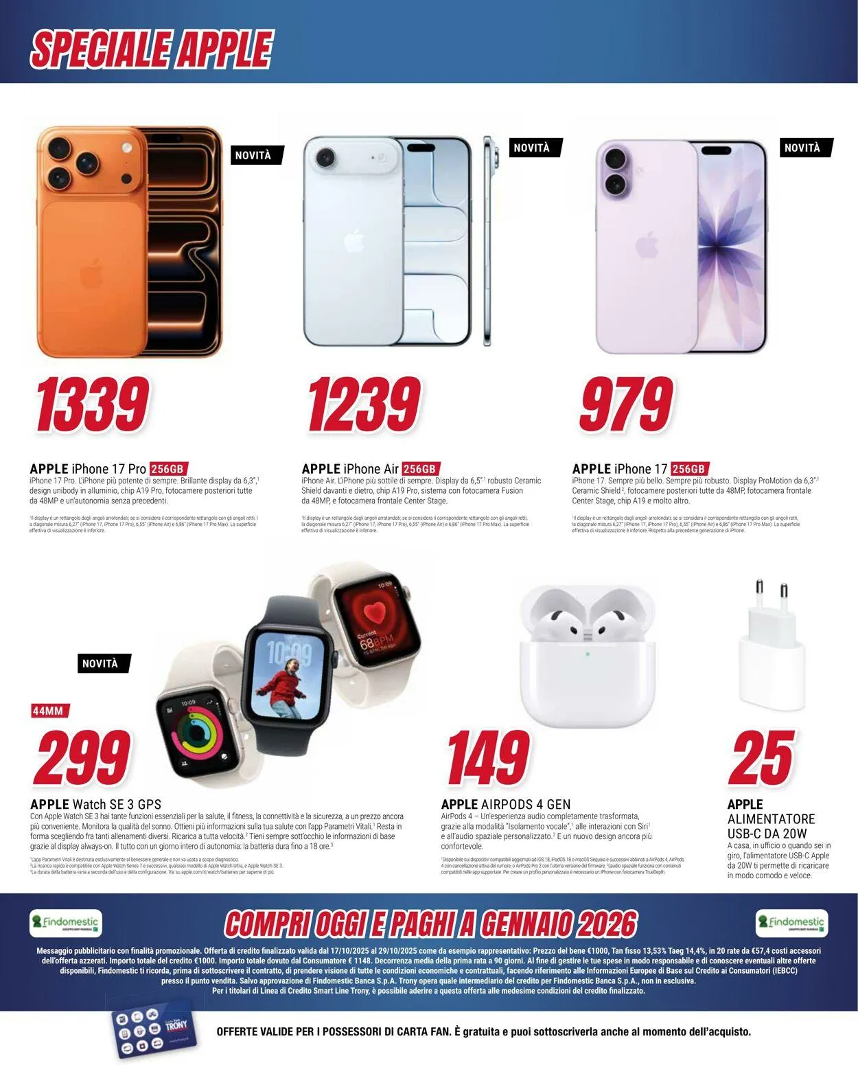 Trony - Milano Volantino attuale da 17 ottobre a 29 ottobre di 2025 - Pagina del volantino 27