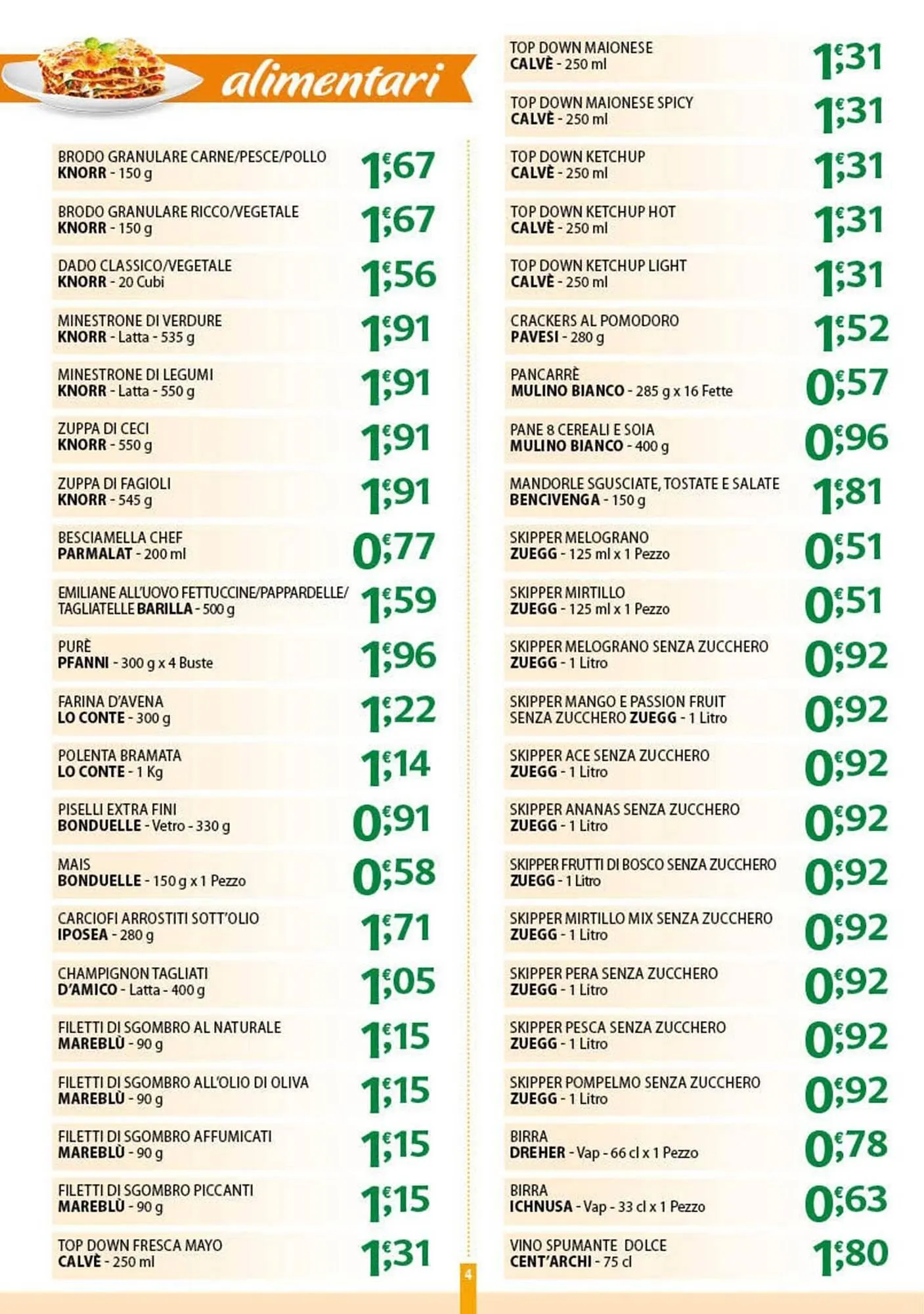 Volantino Gambardella Cash da 23 febbraio a 28 febbraio di 2026 - Pagina del volantino 4
