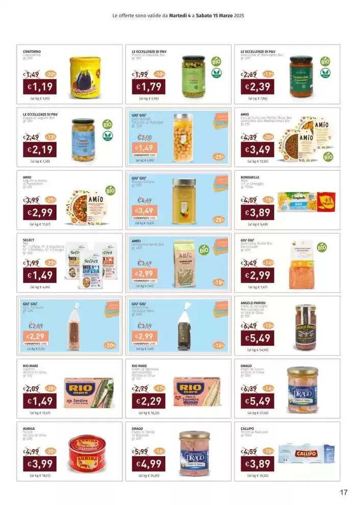 Sana, veloce, facile, unica! da 4 marzo a 15 marzo di 2025 - Pagina del volantino 17
