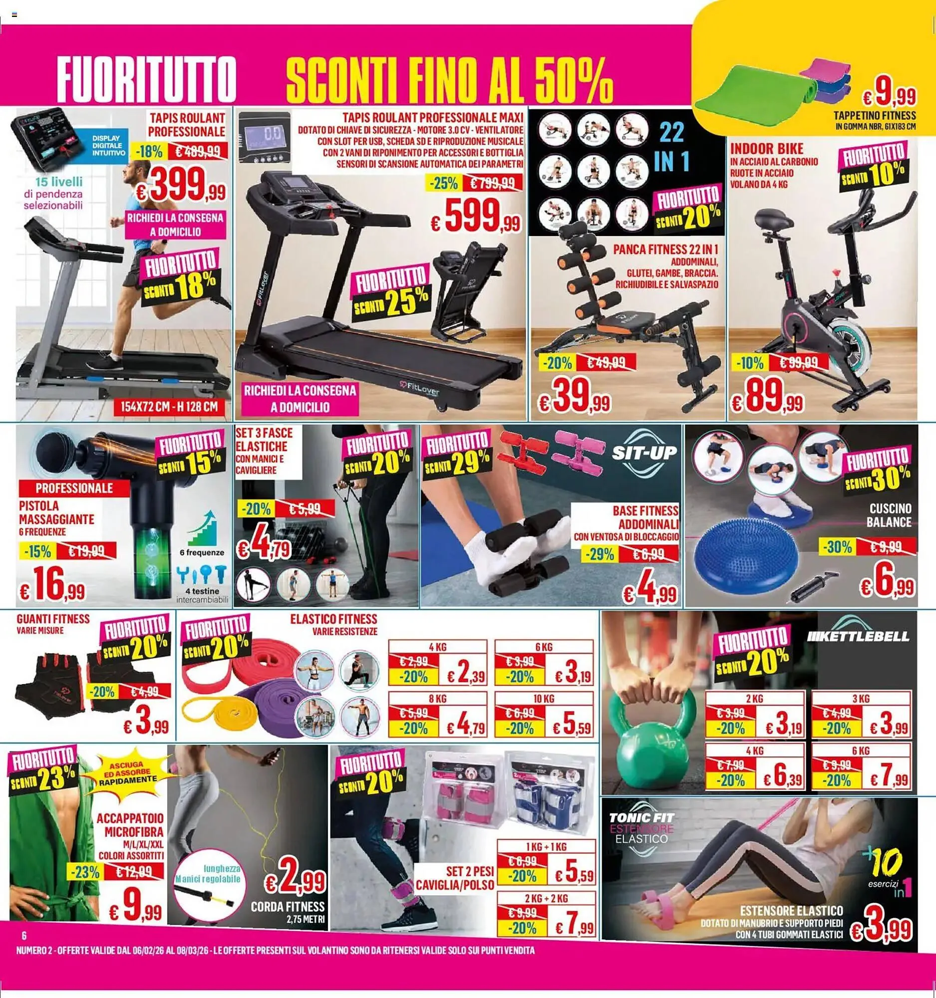 Volantino Satur da 6 febbraio a 8 marzo di 2026 - Pagina del volantino 6