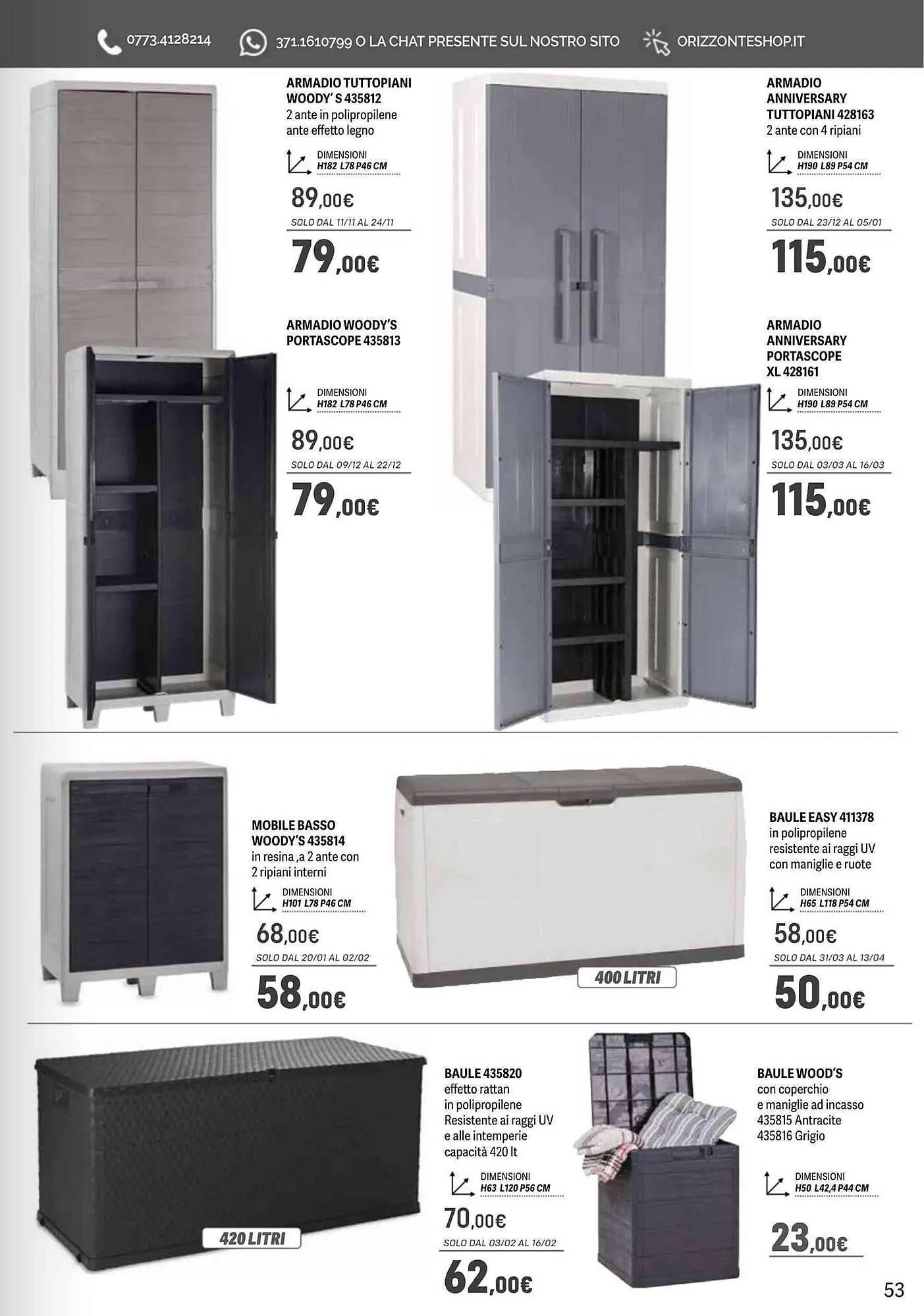 Volantino Orizzonte da 3 ottobre a 30 aprile di 2025 - Pagina del volantino 48