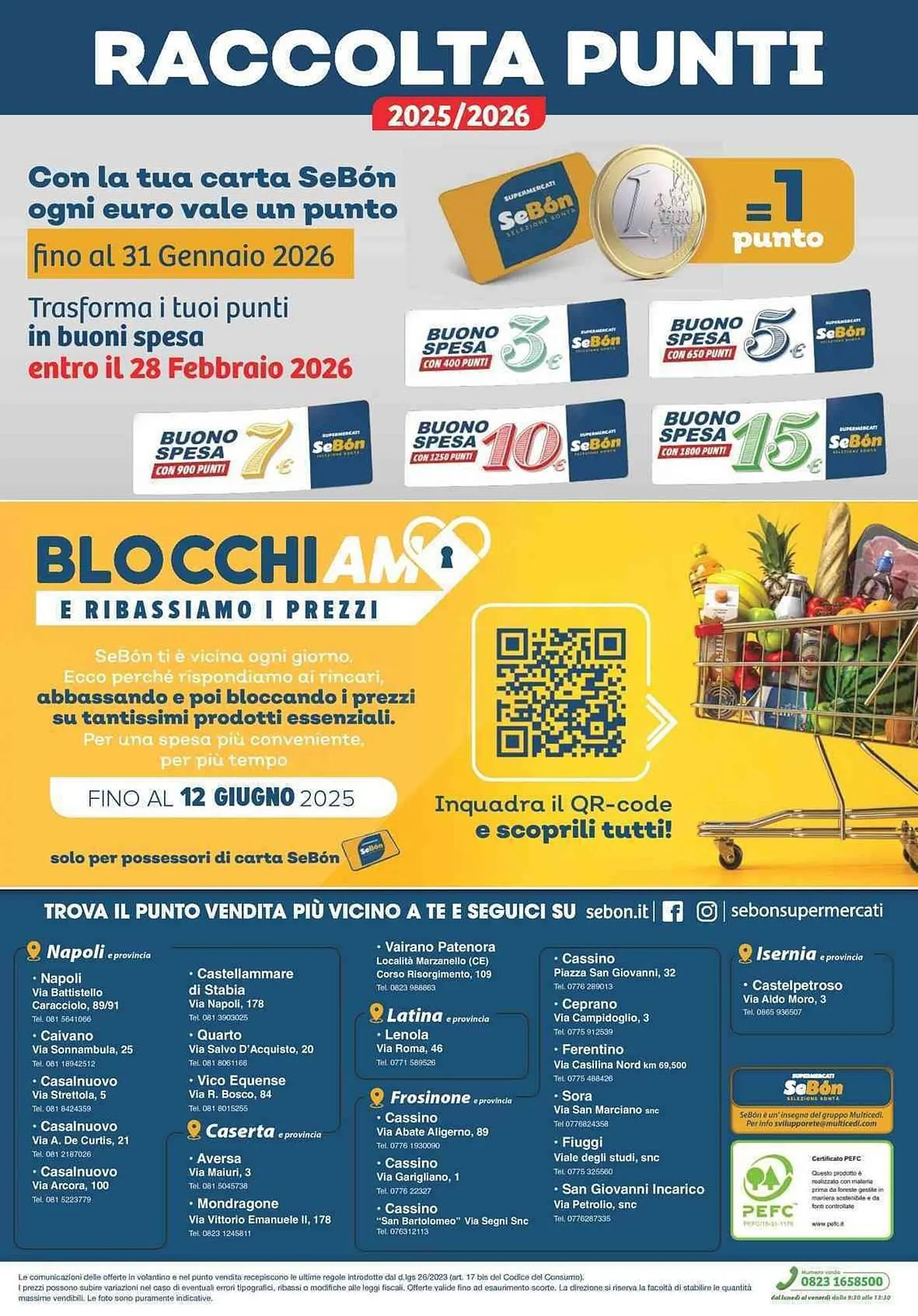 Volantino SeBón Supermercati da 3 giugno a 12 giugno di 2025 - Pagina del volantino 12