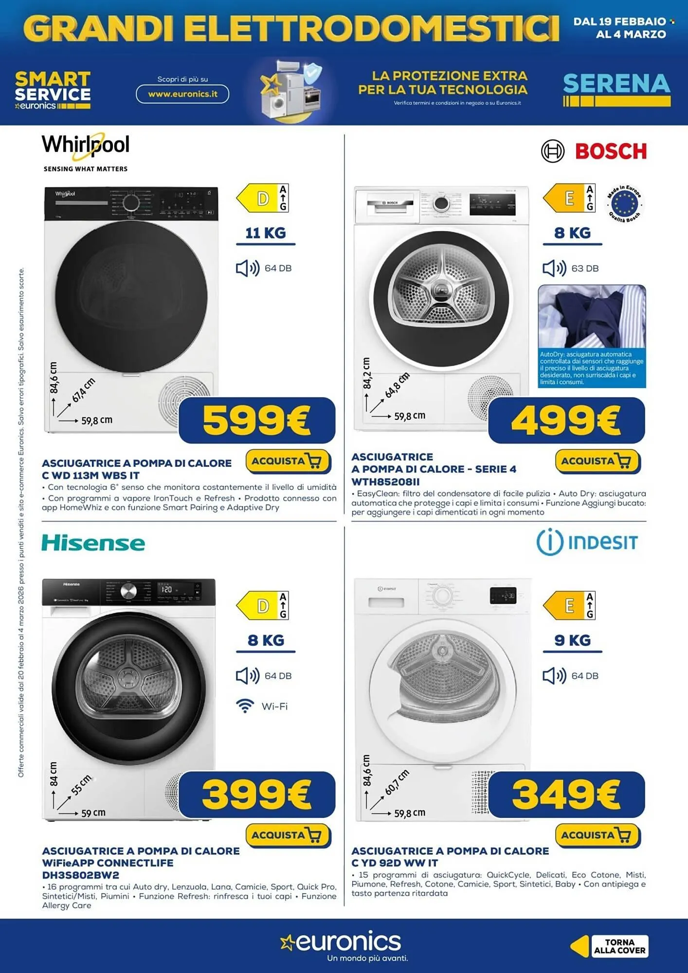 Volantino Euronics da 20 febbraio a 4 marzo di 2026 - Pagina del volantino 4