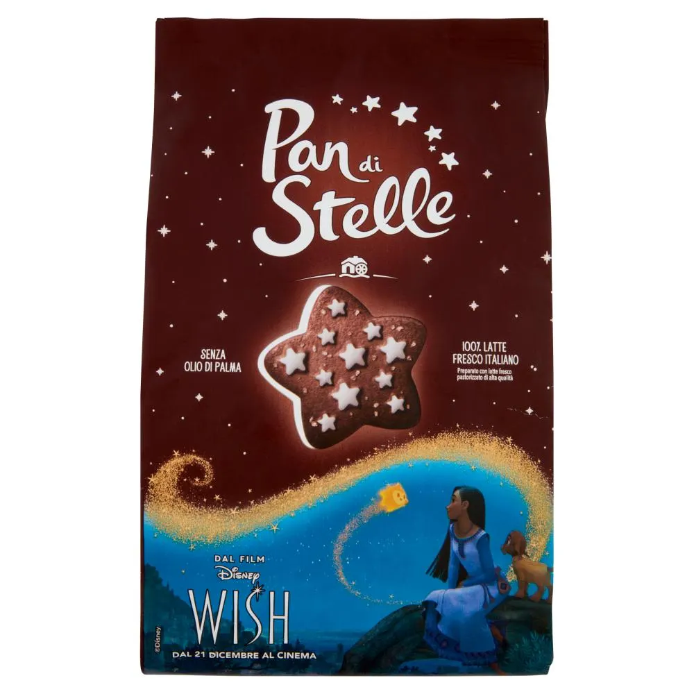 Pan di Stelle Biscotti al Cacao Nocciole Special Edition Disney Wish 350g