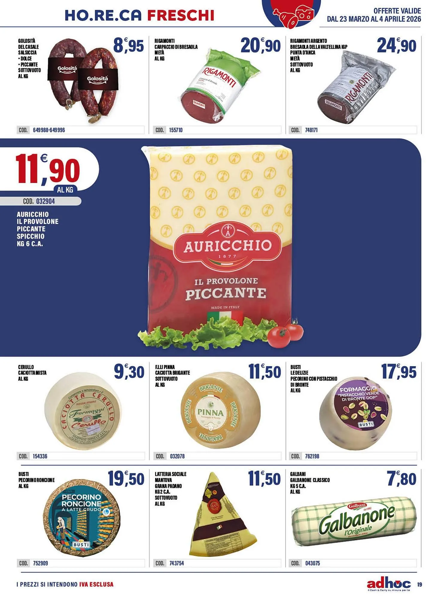 Volantino Adhoc da 23 marzo a 4 aprile di 2026 - Pagina del volantino 19