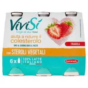 Anticolesterolo Fragola Bennet Vivisi' 6 Da Ml.100