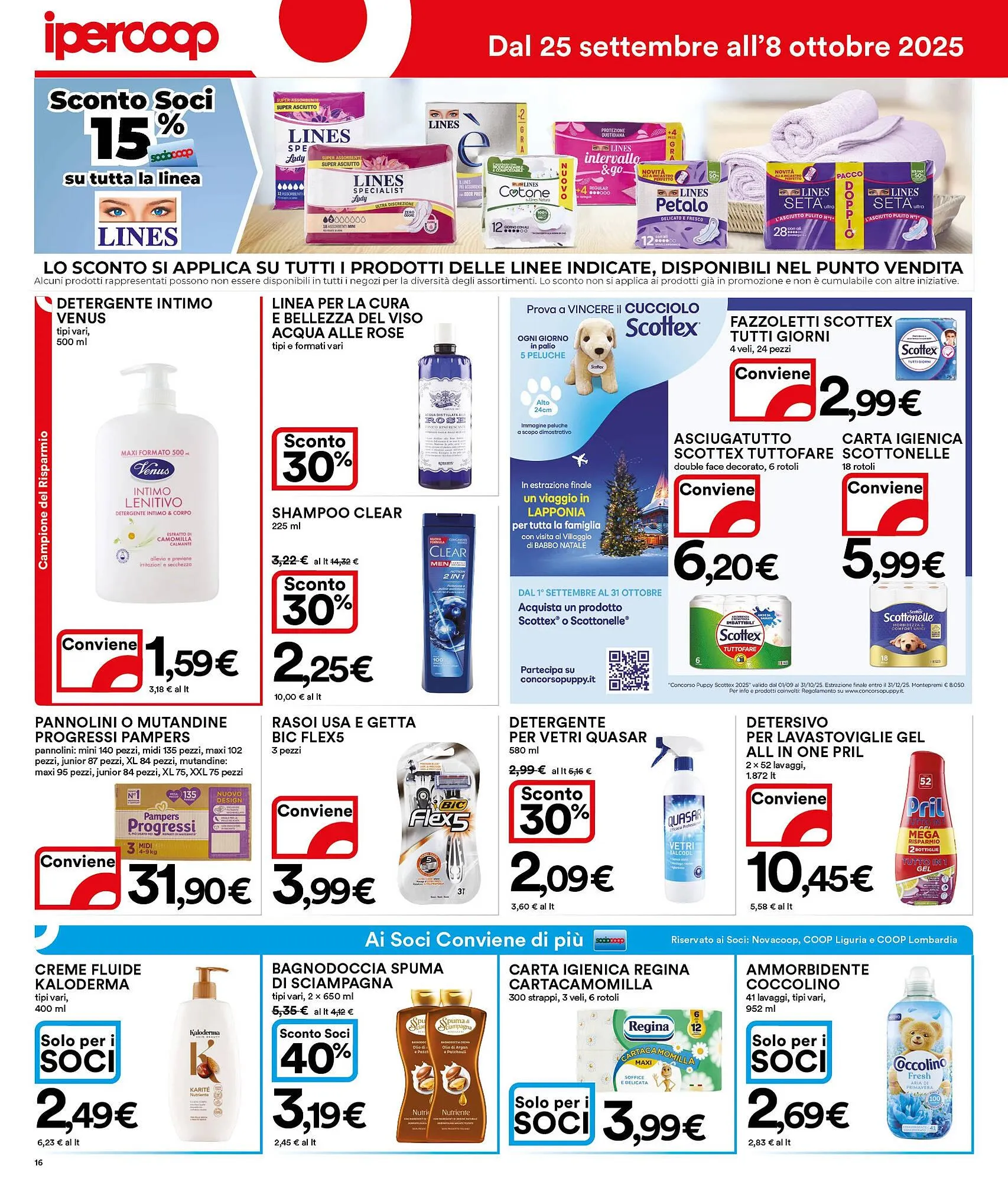 Volantino Ipercoop da 25 settembre a 8 ottobre di 2025 - Pagina del volantino 16