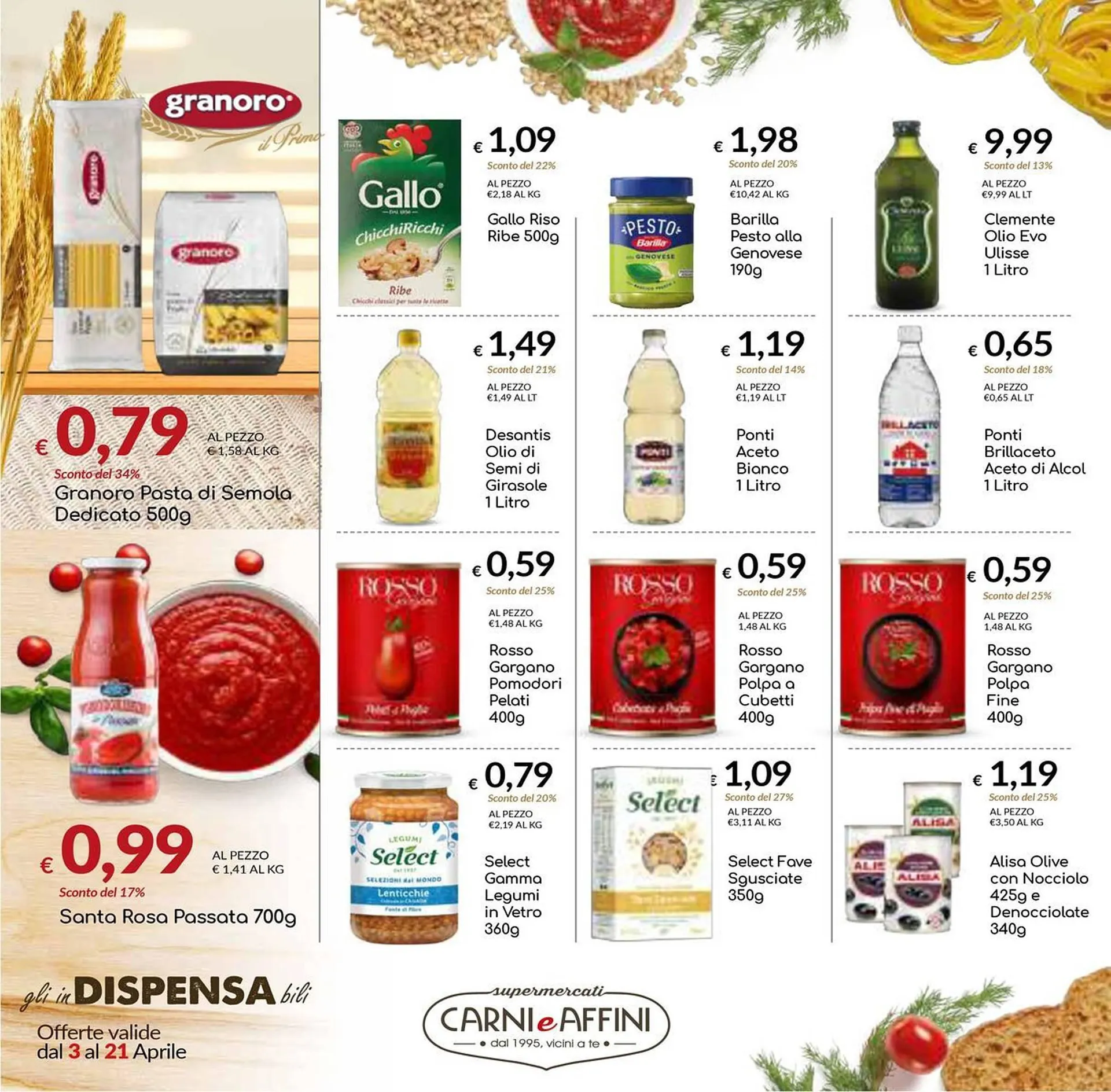 Volantino Carni e Affini Supermercati da 3 aprile a 21 aprile di 2024 - Pagina del volantino 6