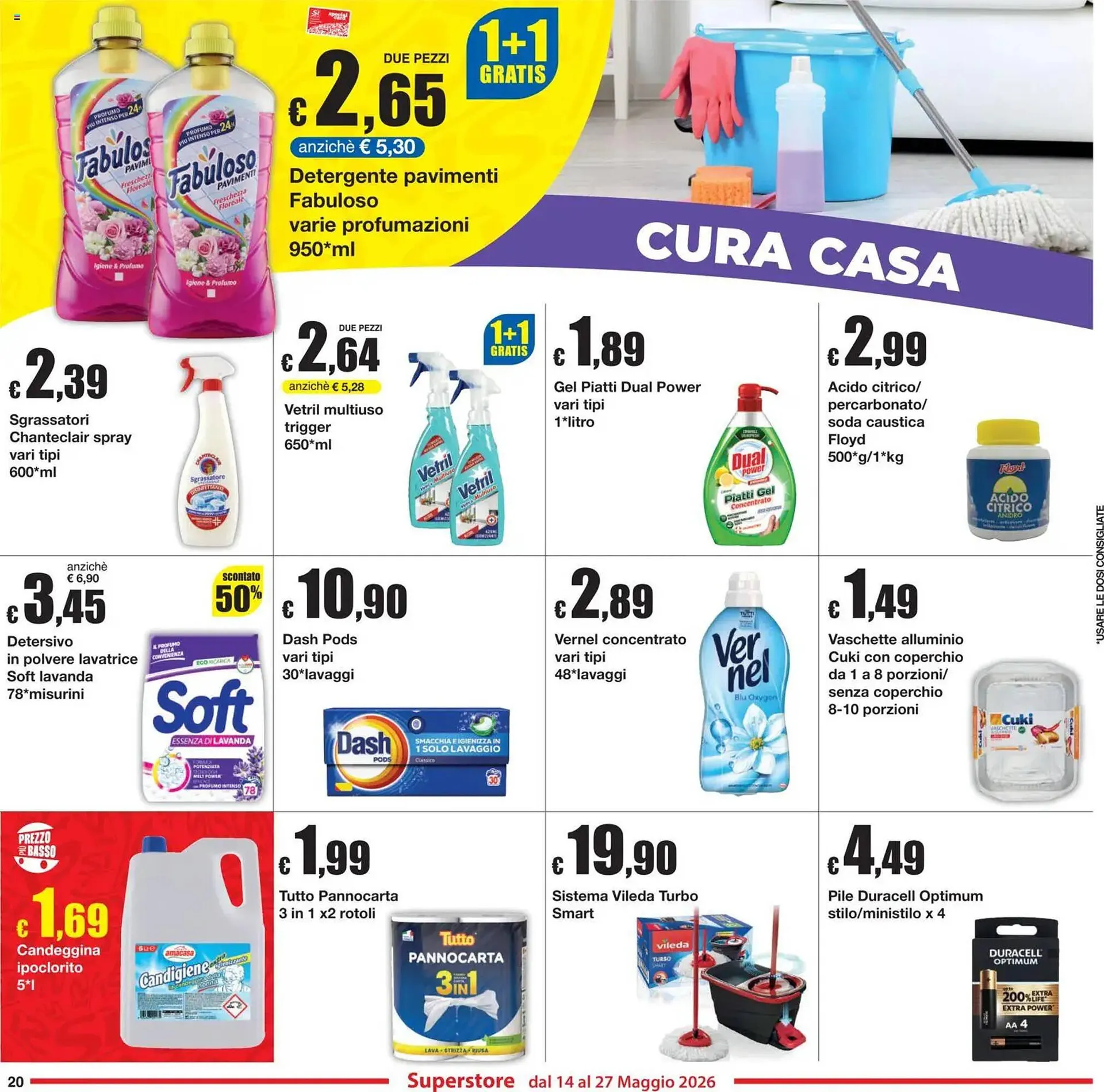 Volantino Sì con te da 14 maggio a 27 maggio di 2026 - Pagina del volantino 20