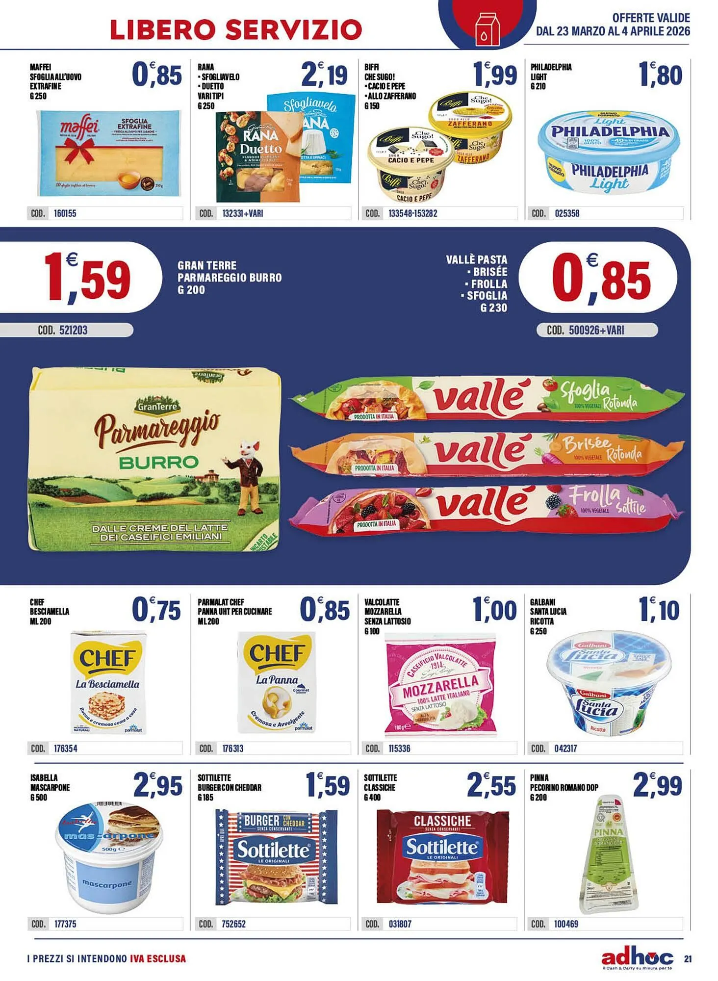 Volantino Adhoc da 23 marzo a 4 aprile di 2026 - Pagina del volantino 21