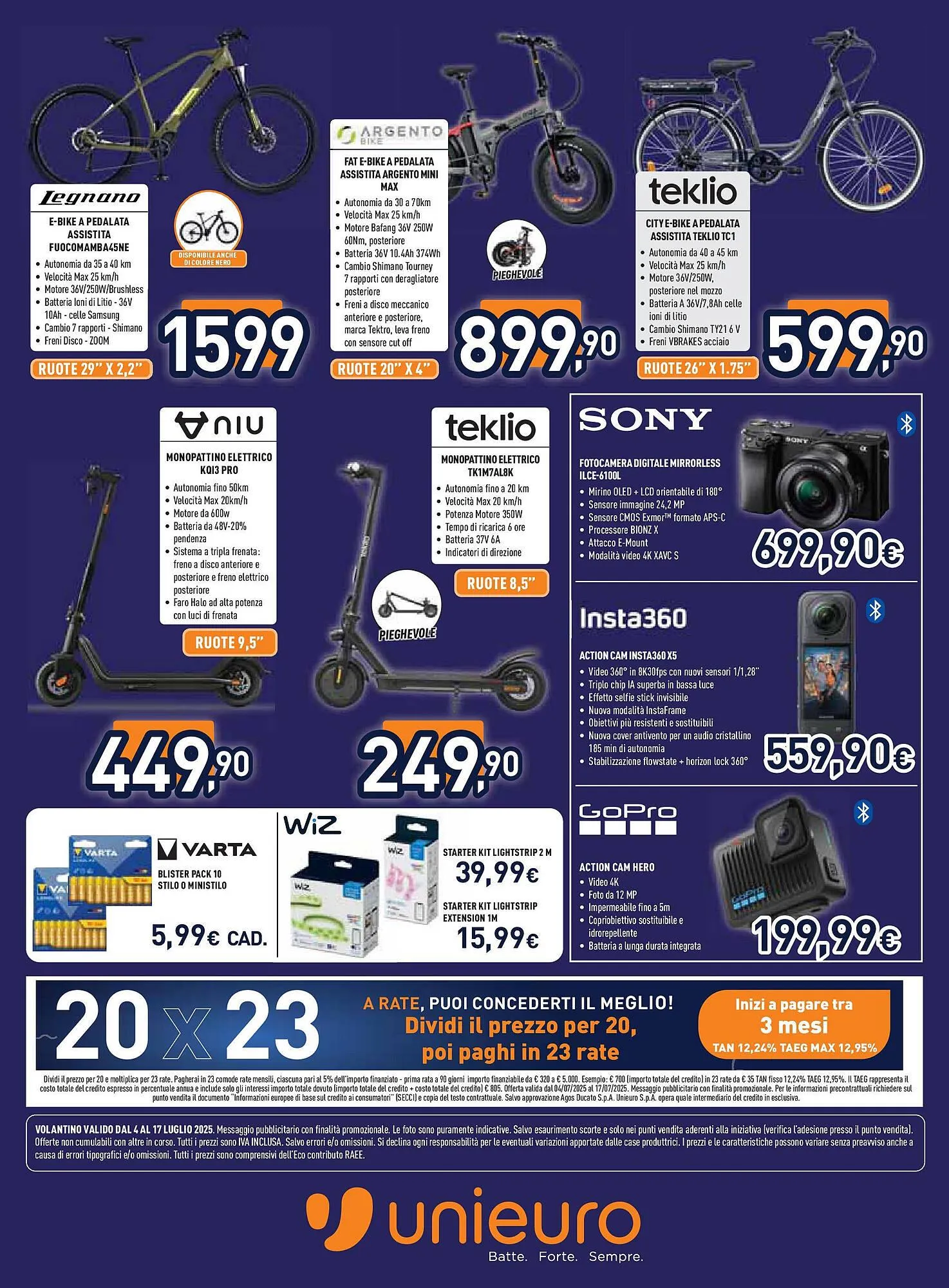 Volantino Unieuro da 3 luglio a 17 luglio di 2025 - Pagina del volantino 26